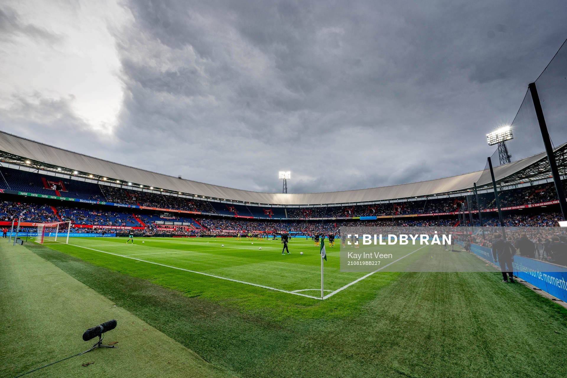 View over Stadium Feyenoord