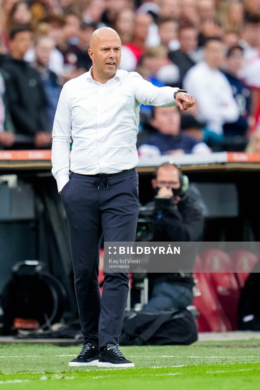 Arne Slot head coach of Feyenoord