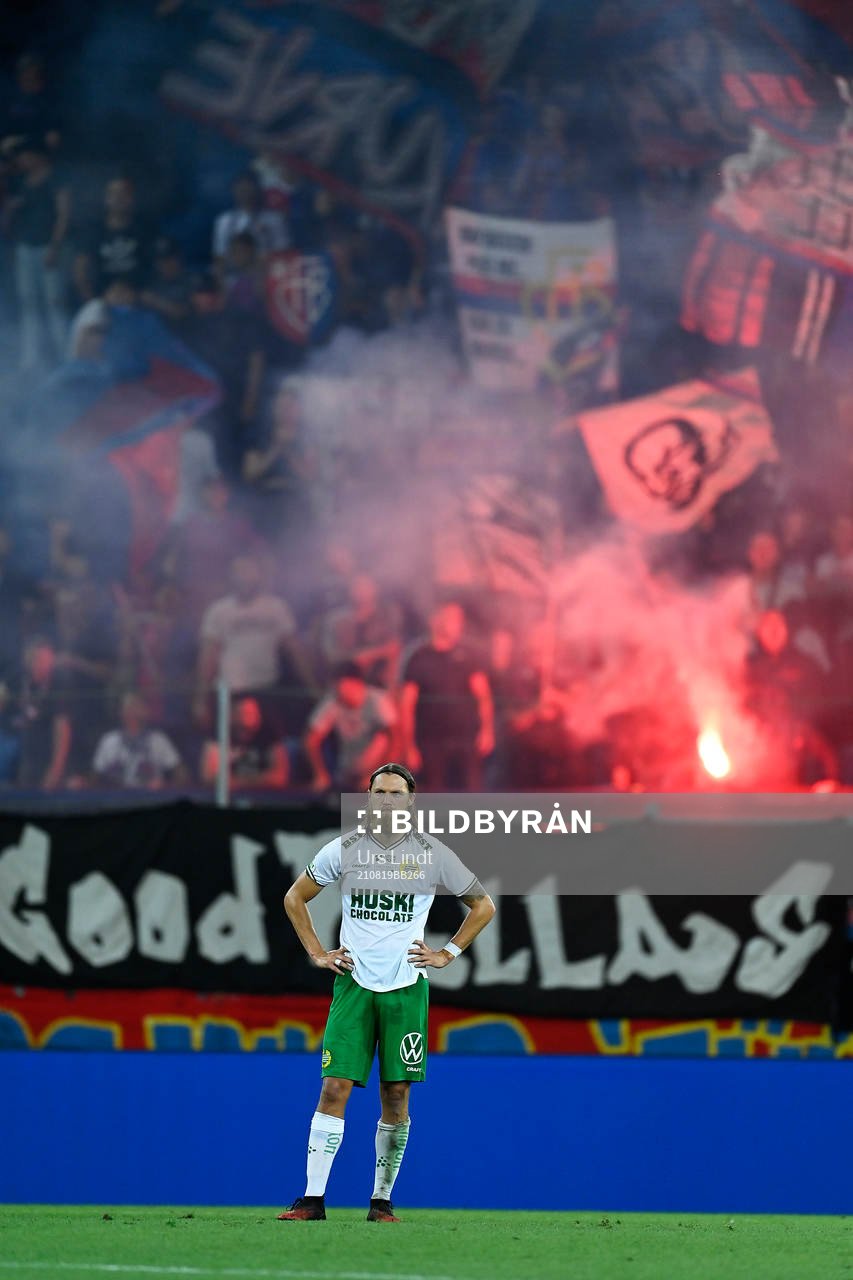 Björn Paulsen of Hammarby looks dejected