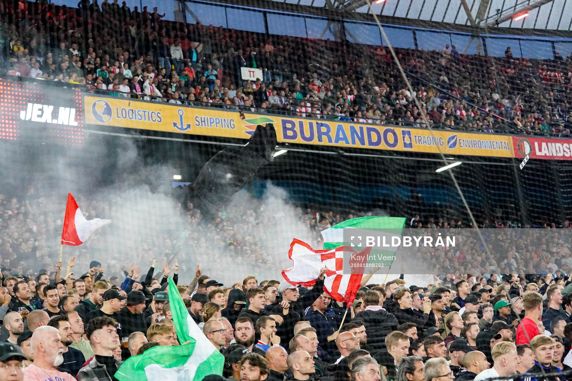 Supporters of Feyenoord