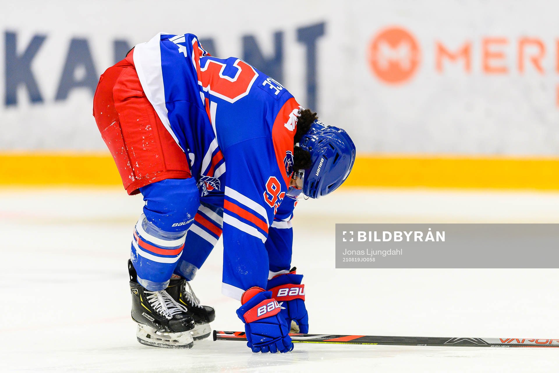 Oskarshamns Cameron Brace har ont