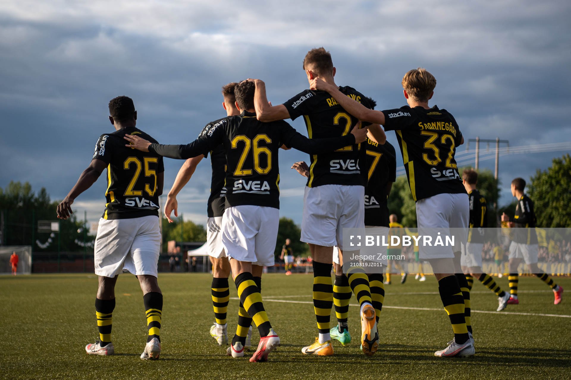 s Erick Otieno, Erik Ring, Bojan Radulovic och Yasin Ayari