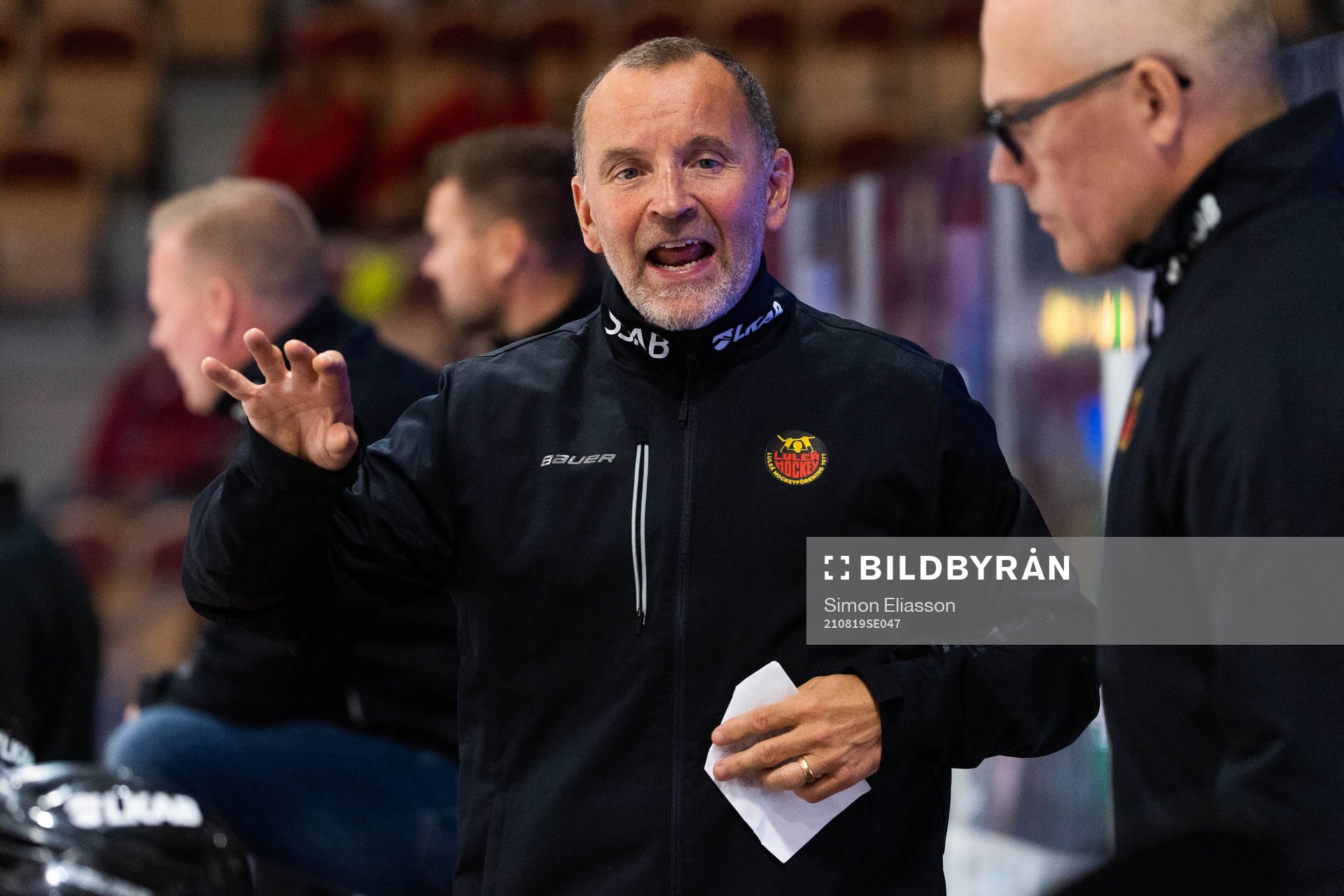 Luleås tränare Thomas Berglund