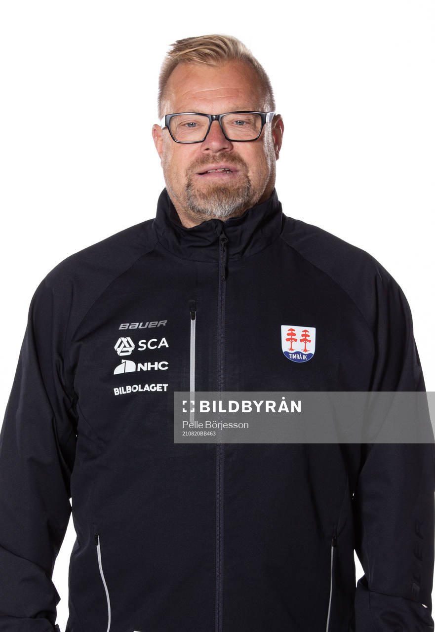 Timrås materialförvaltare Anders Huss