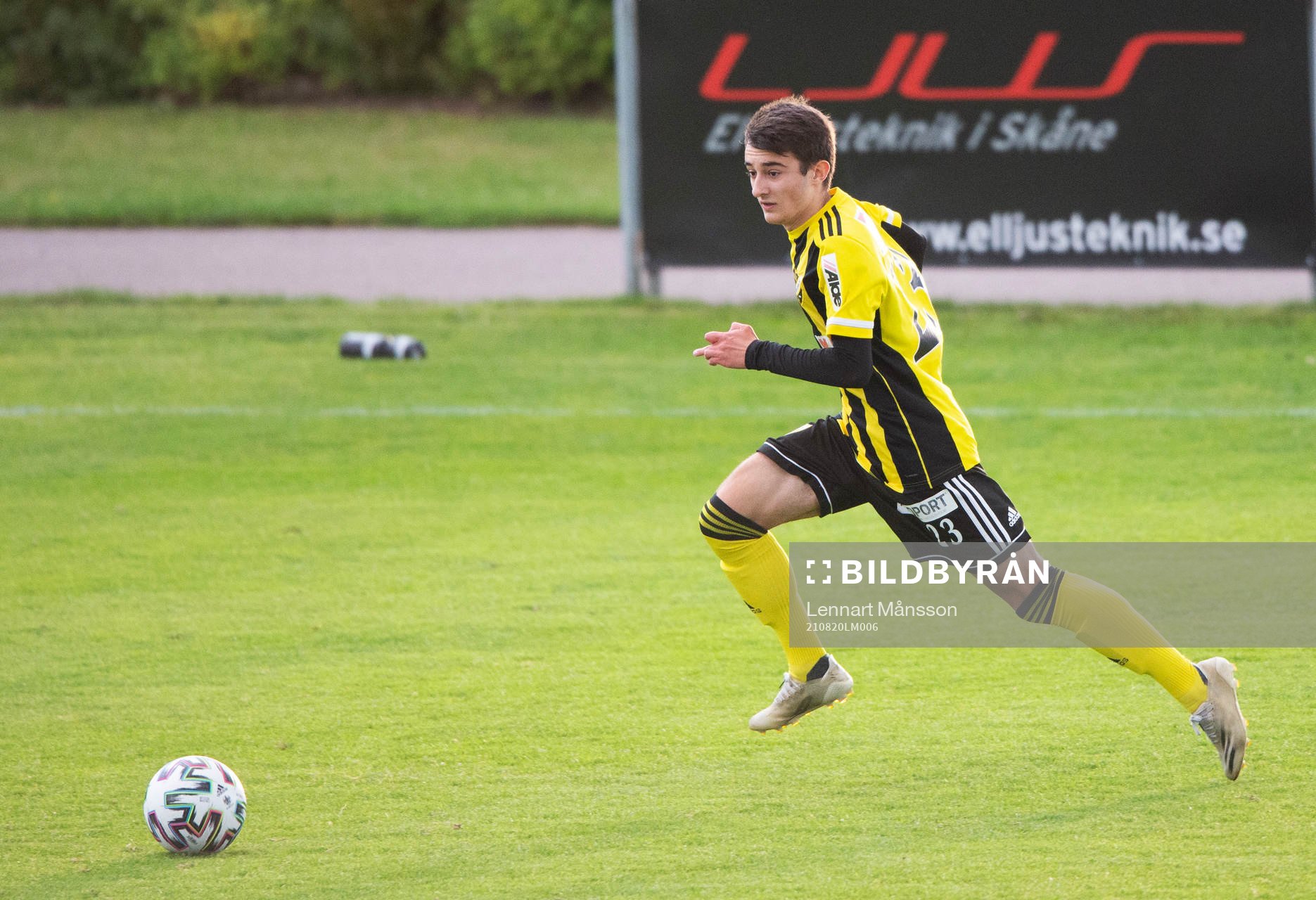 IFK Hässleholms Armin Culum i matchen i div. 2 Södra