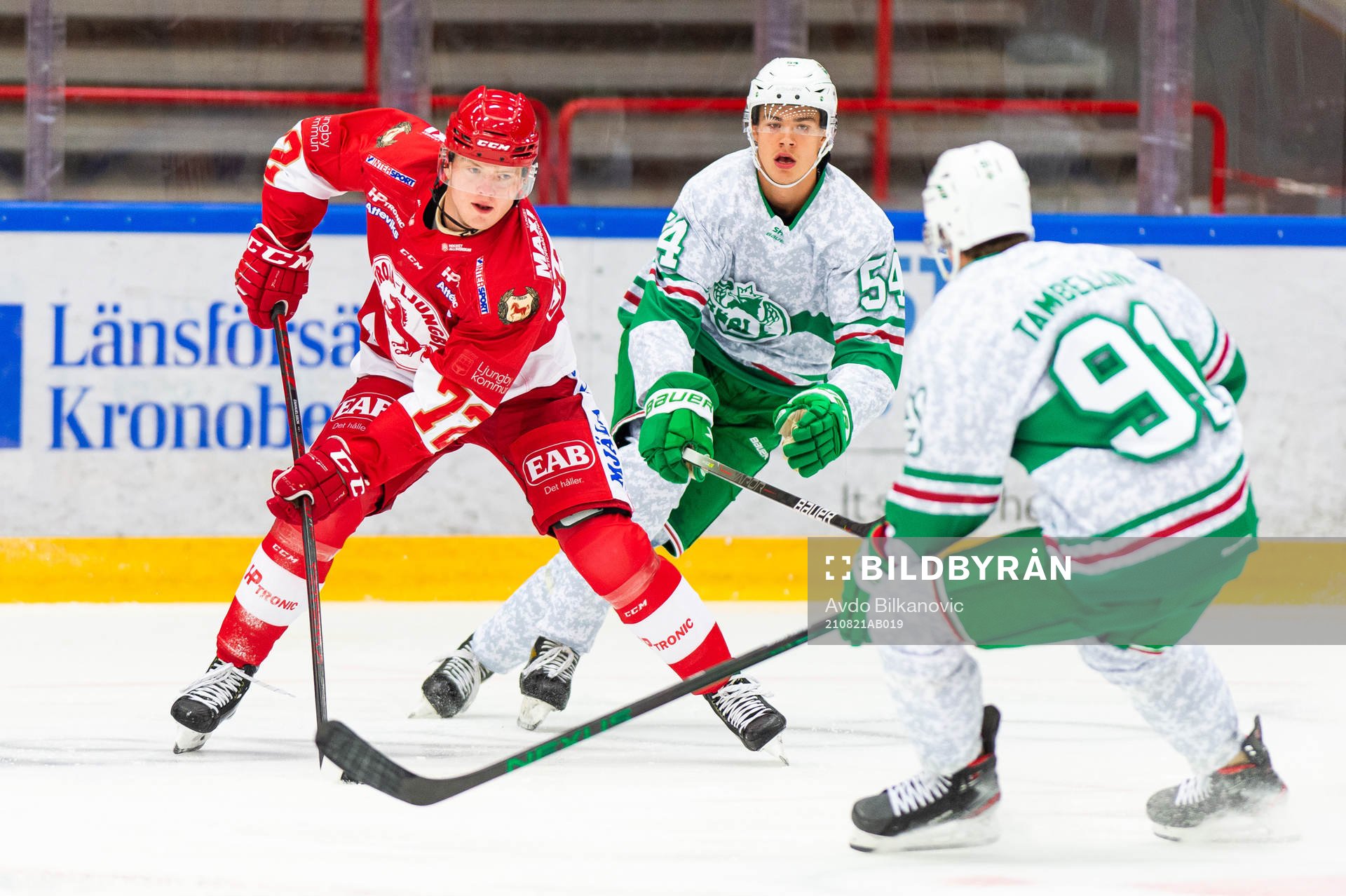 Troja/Ljungbys  Jesper Emanuelsson och Rögles Adam