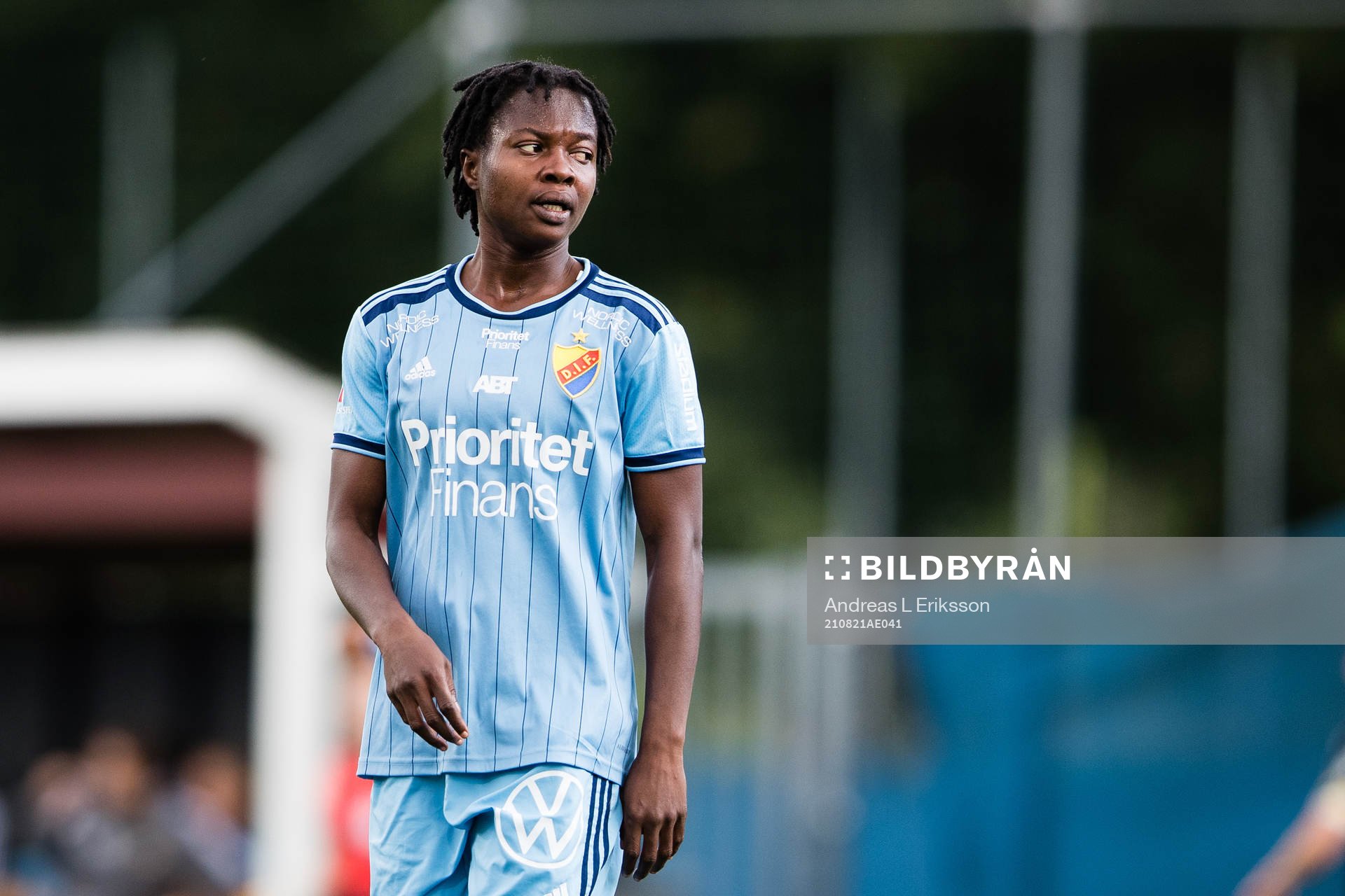 Djurgårdens Portia Boakye deppar
