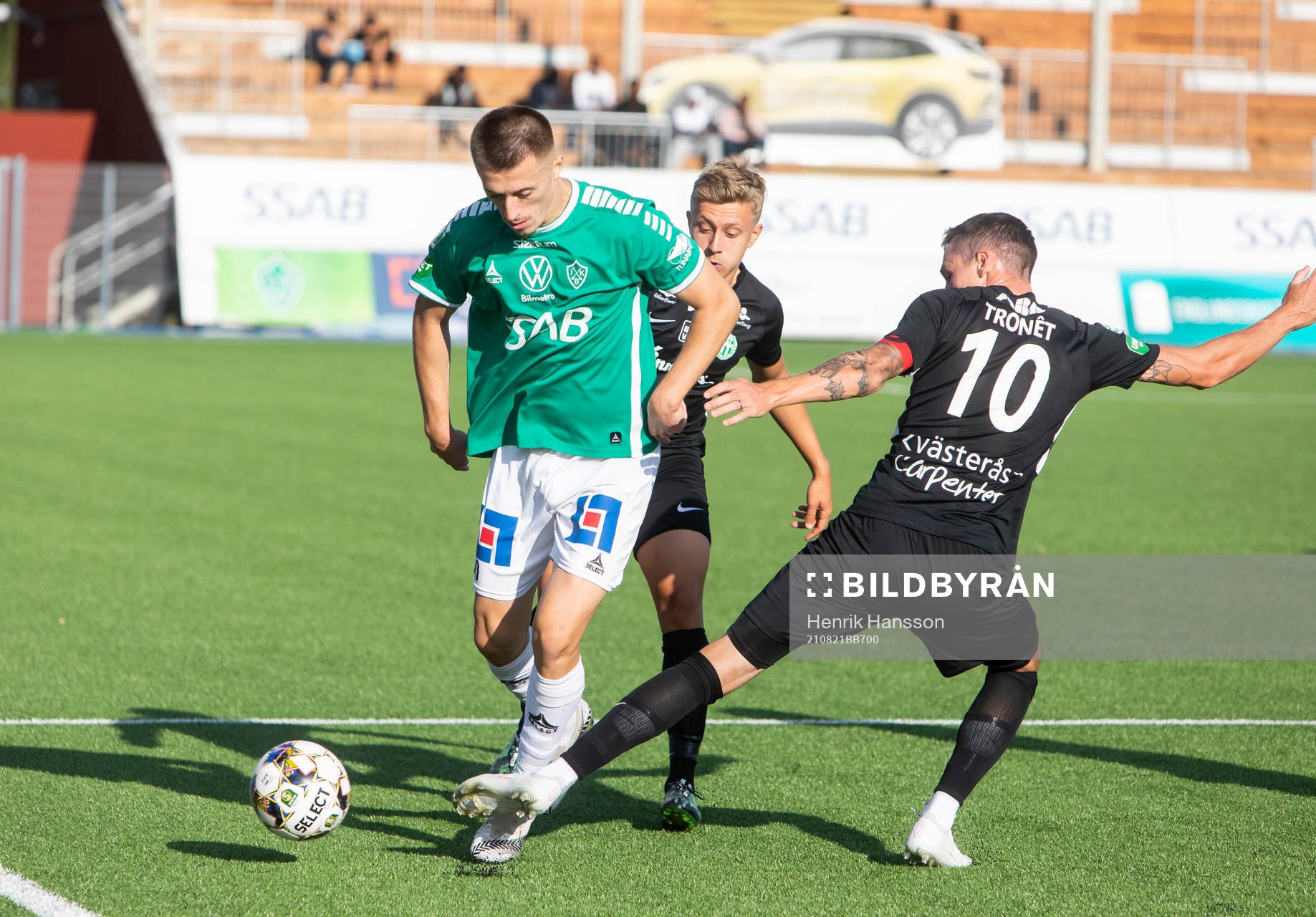 Brages Leonard Pllana och Västerås Filip Tronét