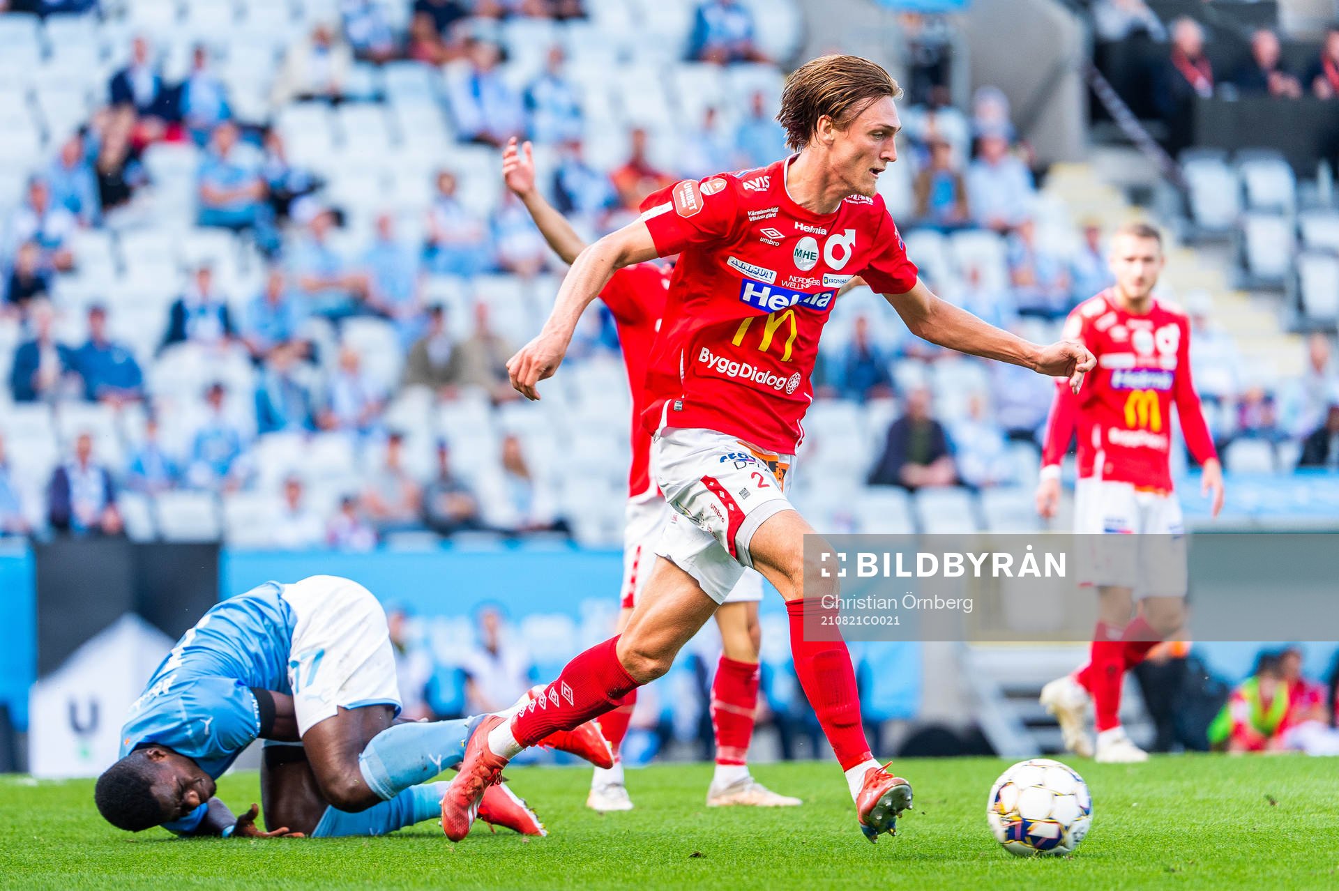 Malmö FFs Veljko Birmancevic och Degerfors Gustav Granath