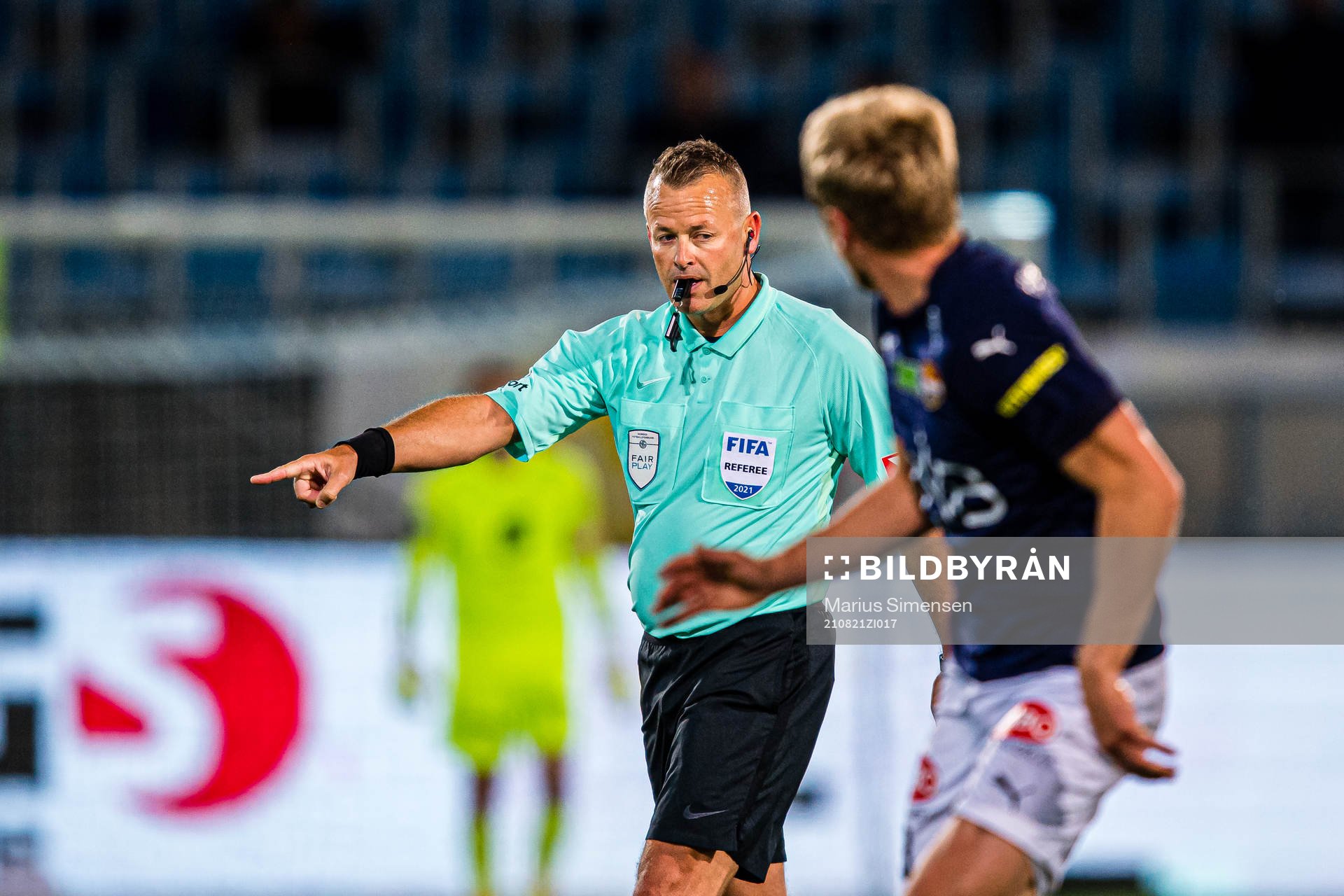 Svein Oddvar Moen, referee