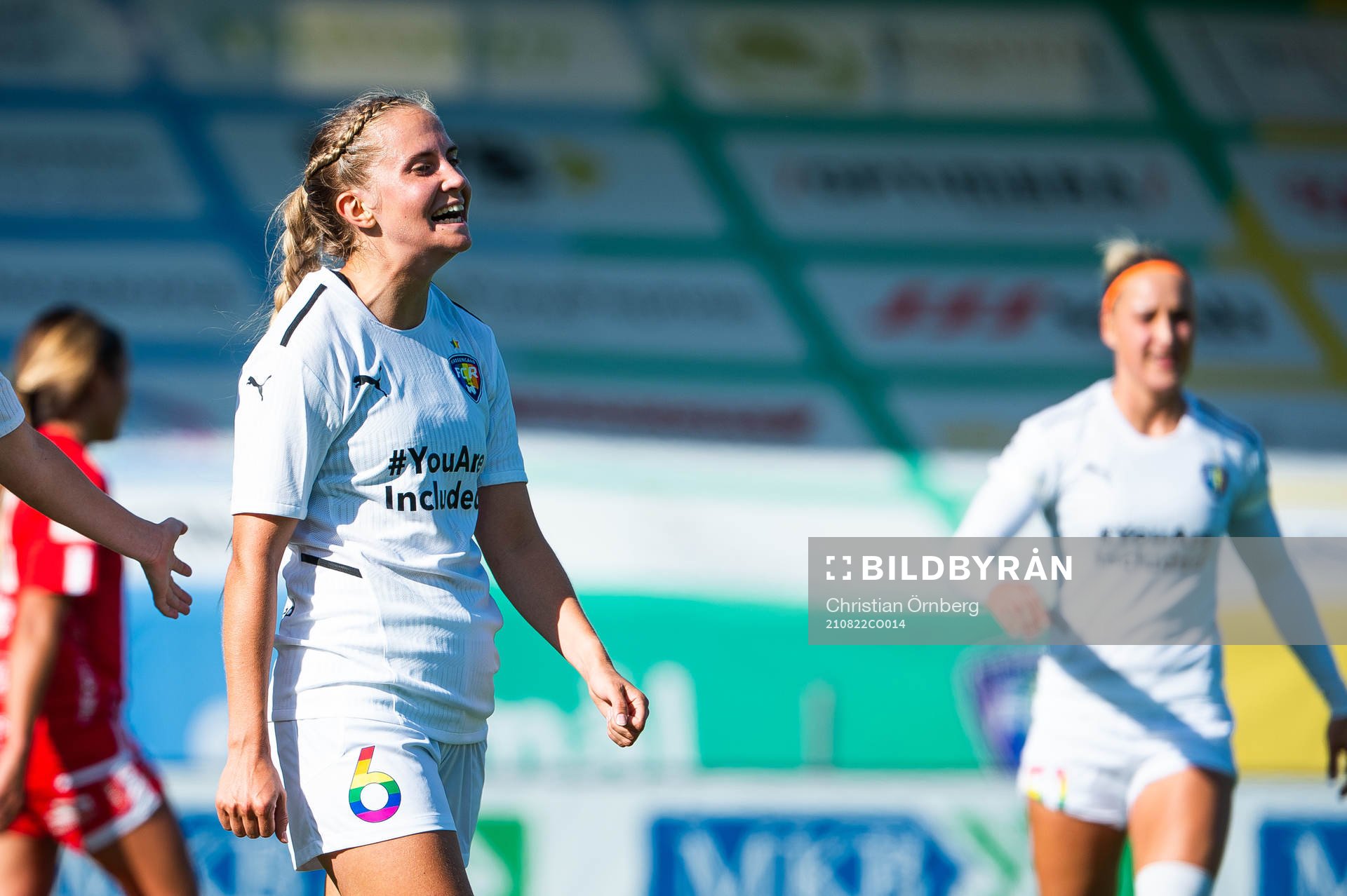 Rosengårds Ria Noora Minerva Öling jublar etfer att hon