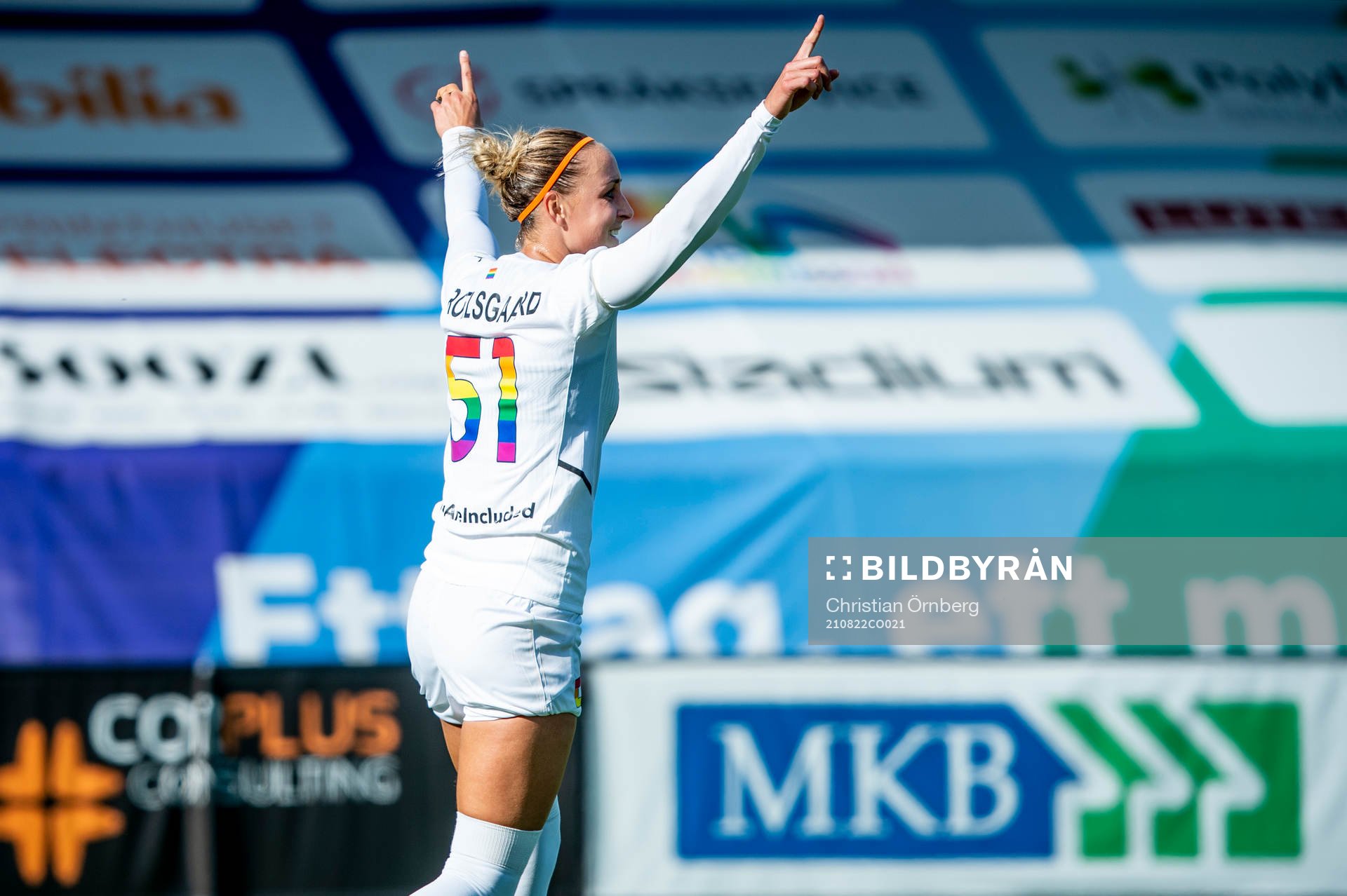 Rosengårds Sanne Troelsgaard jublar