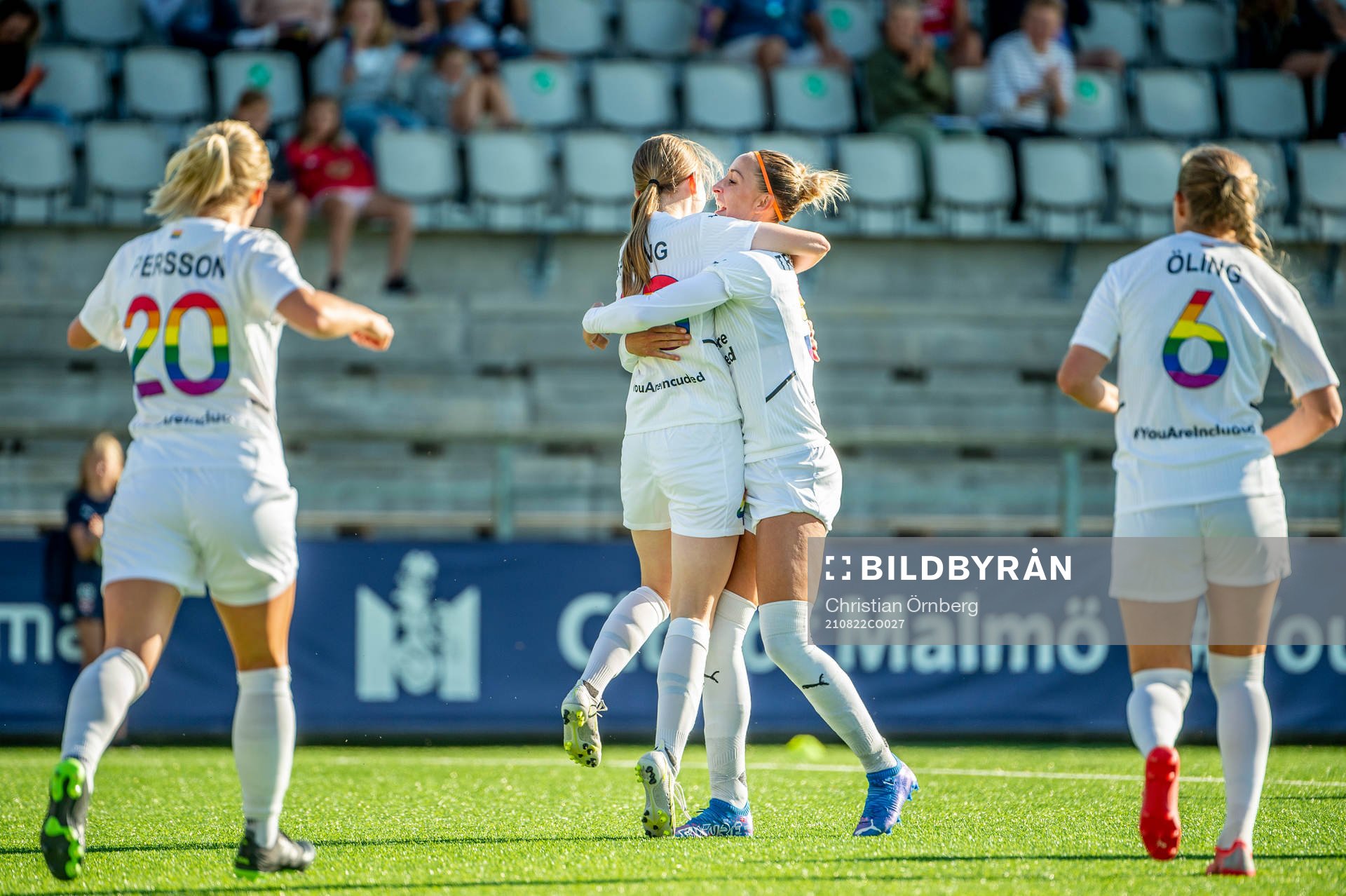 Rosengårds Bea Sprung jublar