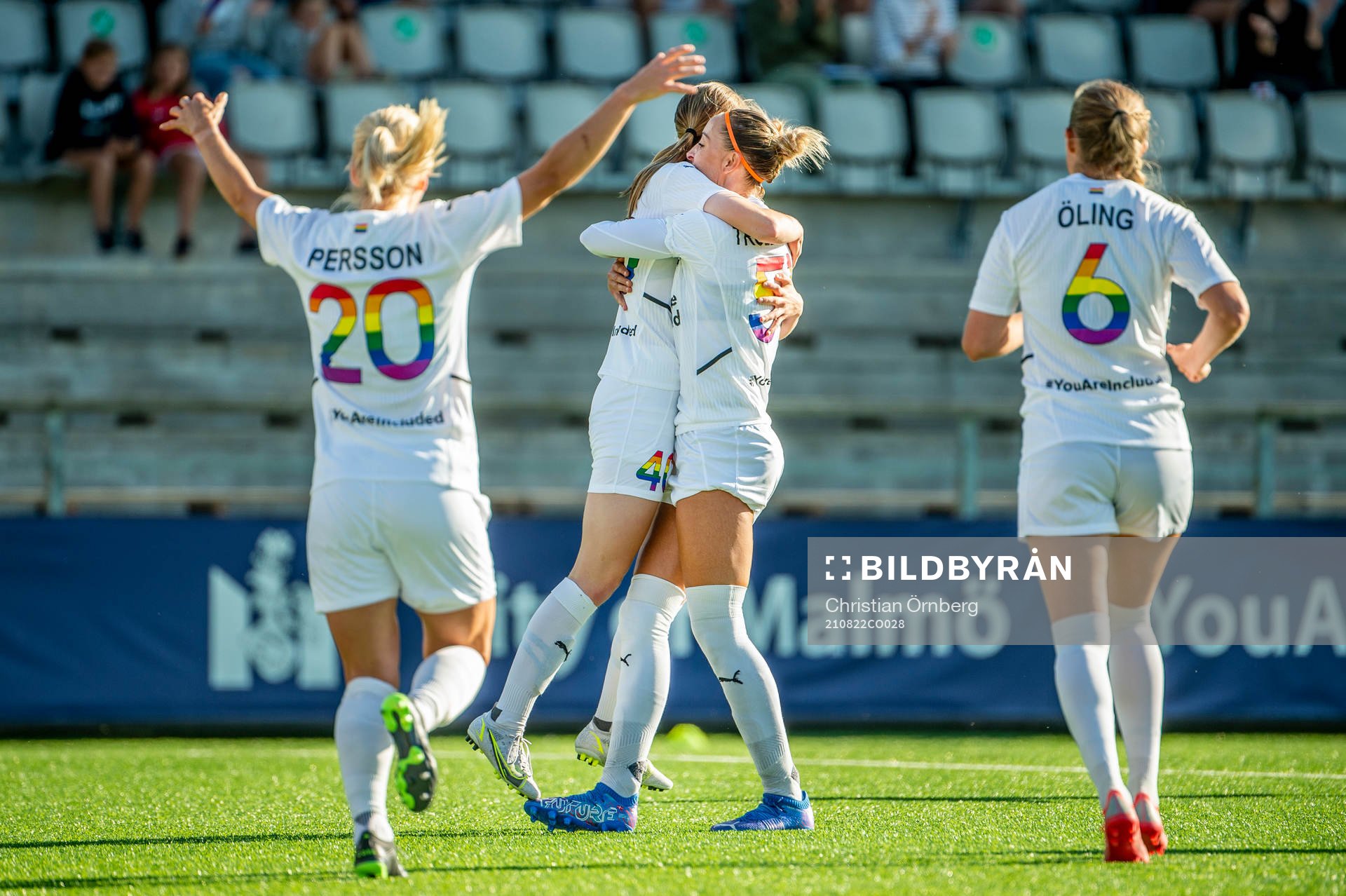 Rosengårds Bea Sprung jublar