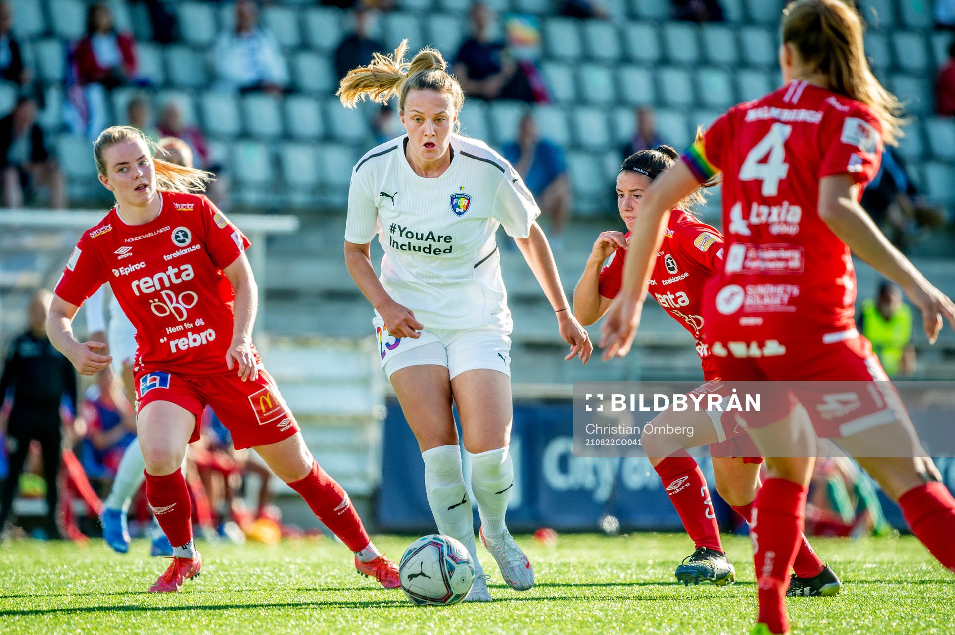 Rosengårds Stefanie Sanders och Örebros Berglind Ros