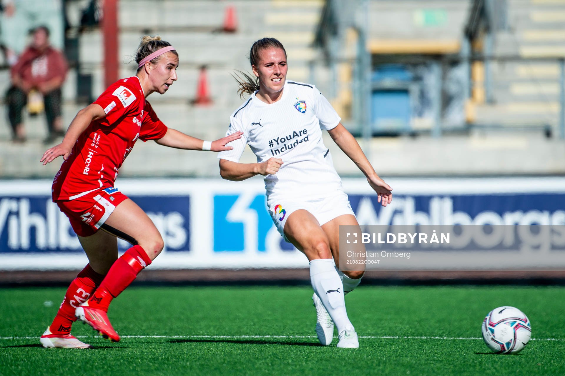 Örebros Jenna Hellstrom mot Rosengårds Gudrun Arnardottir