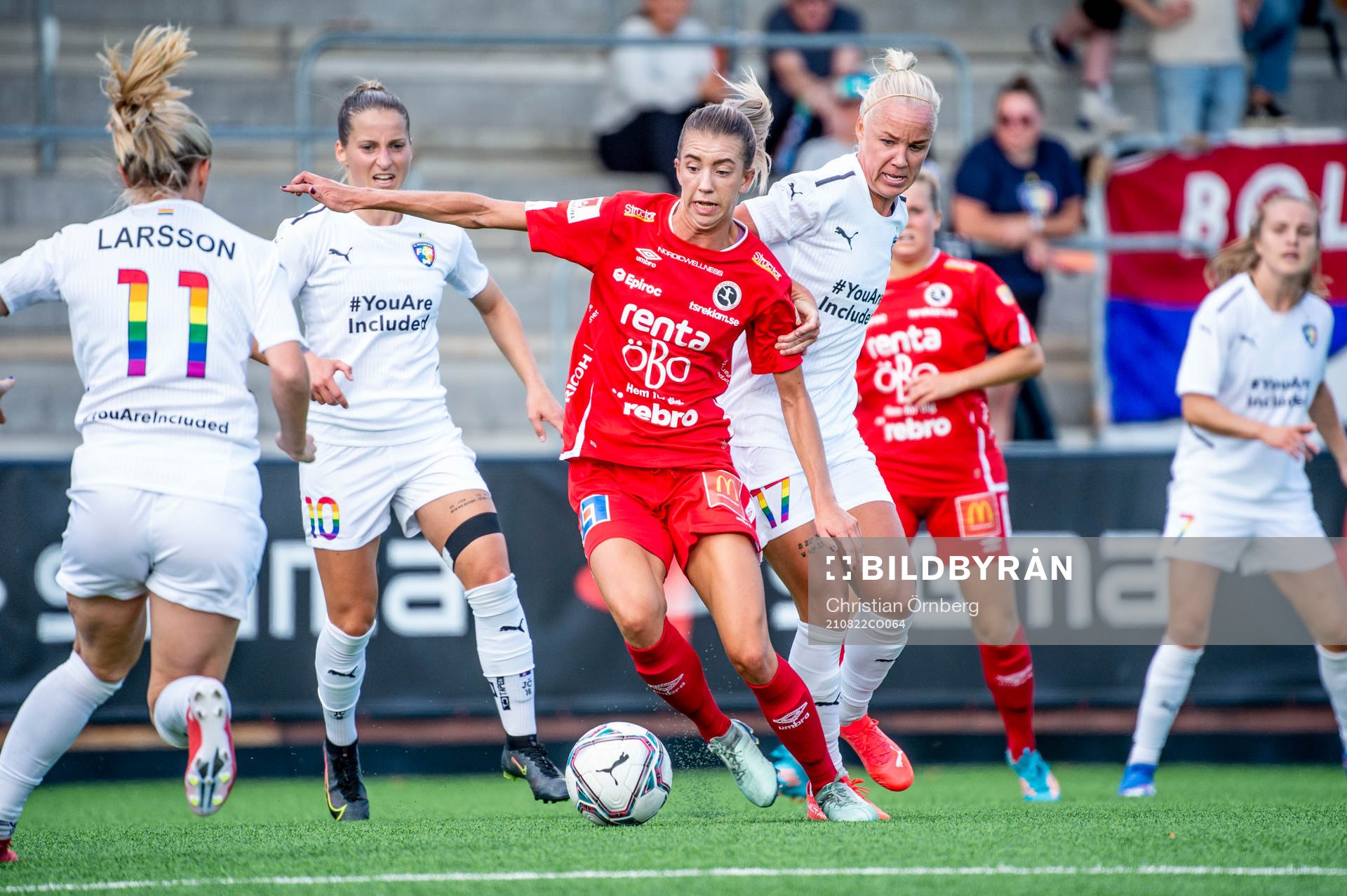 Örebros Wilma Öhman mot Rosengårds Caroline Seger