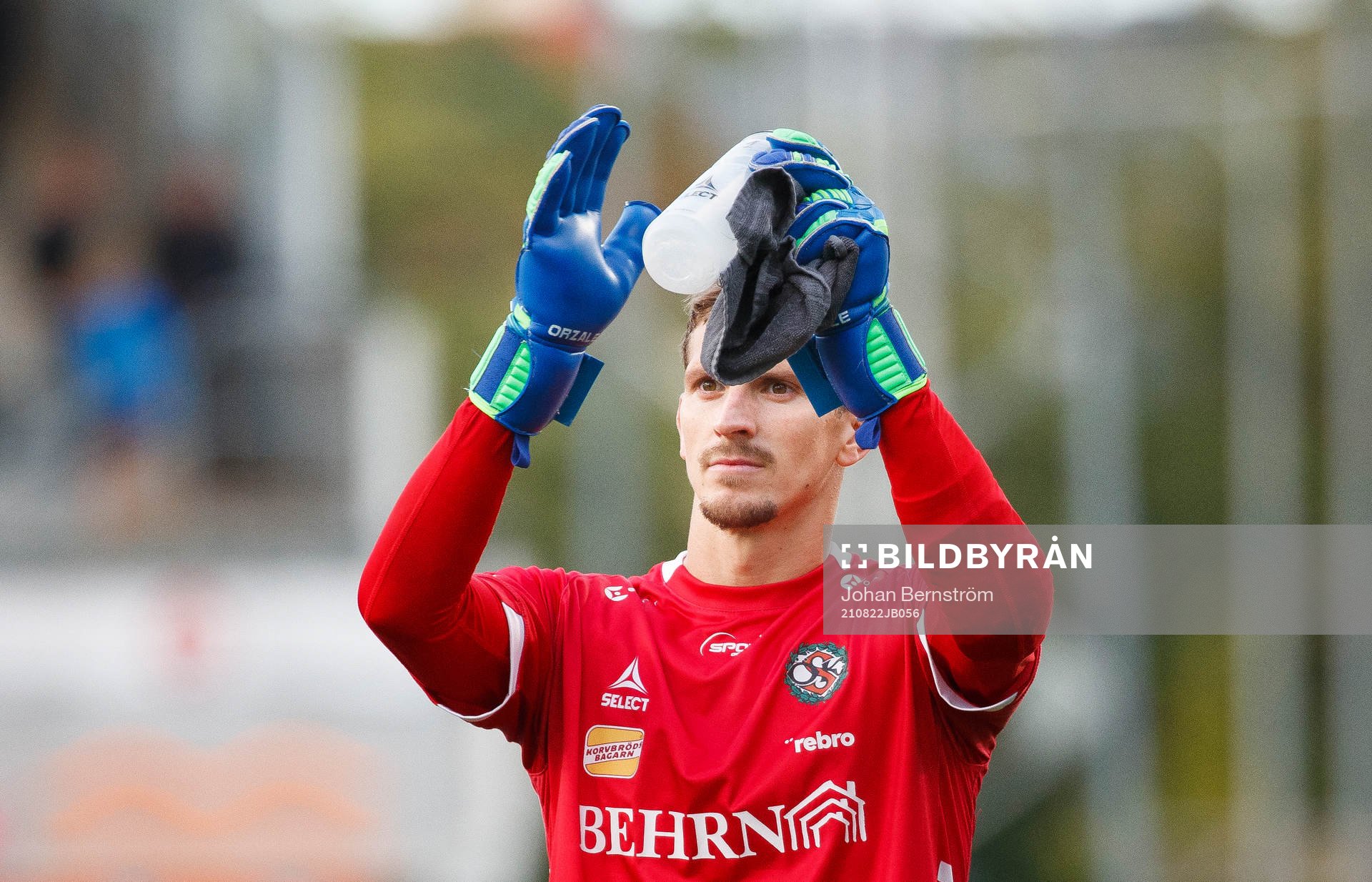 Örebros målvakt Bobby Allain
