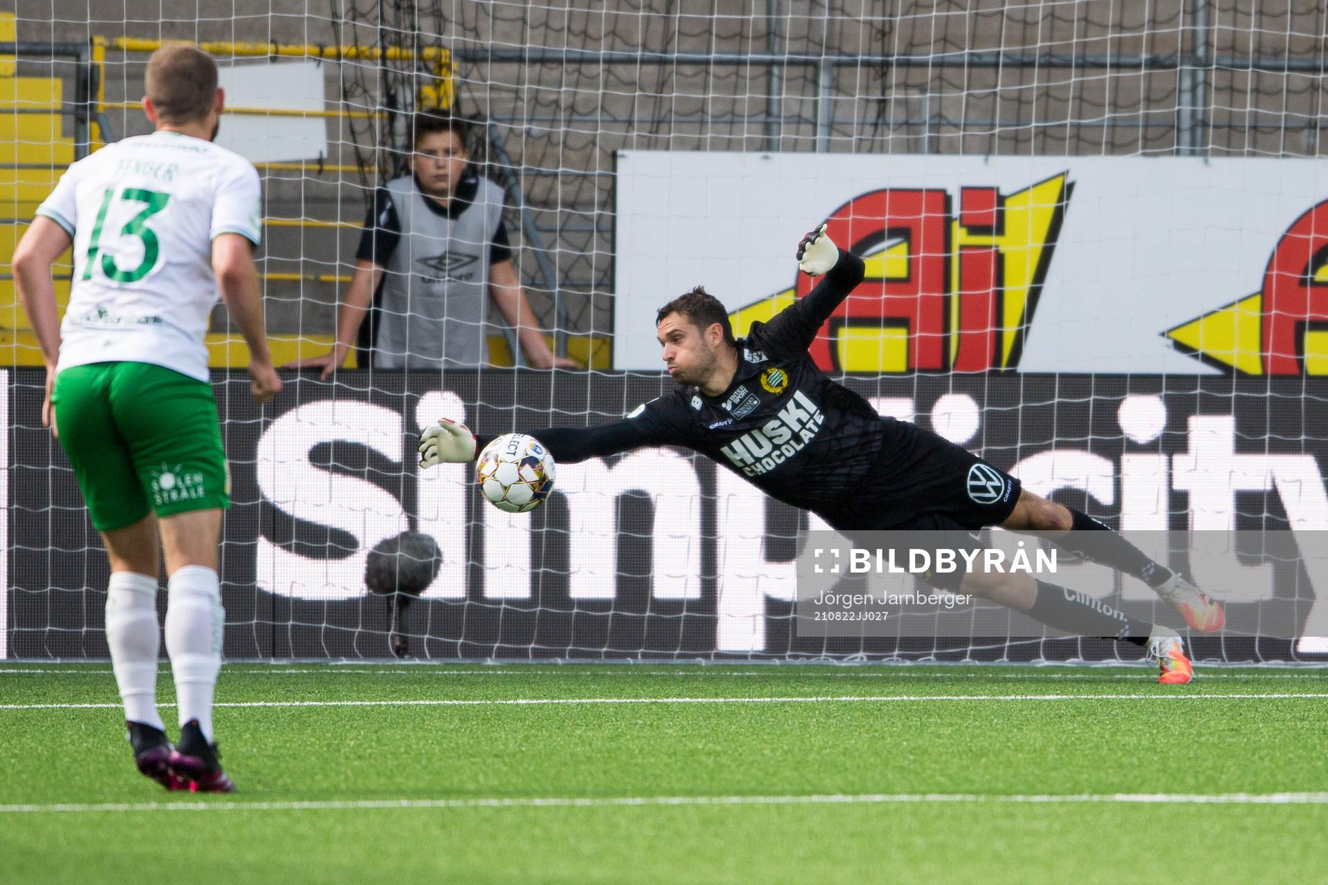 Hammarbys målvakt Davor Blazevic