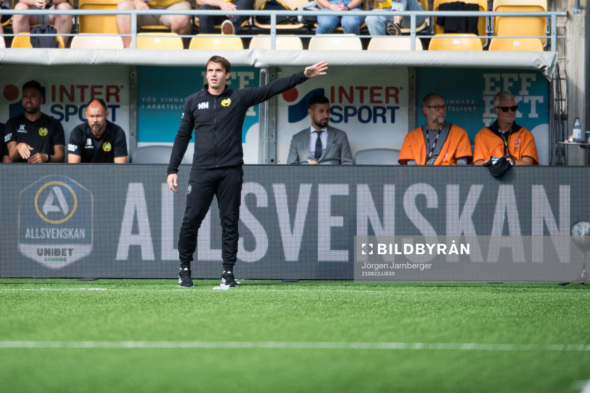 Hammarbys tränare Milos Milojevic