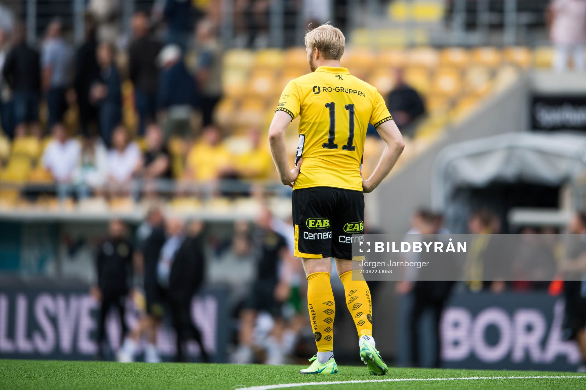 Elfsborgs Sveinn Aron Gudjohnsen deppar