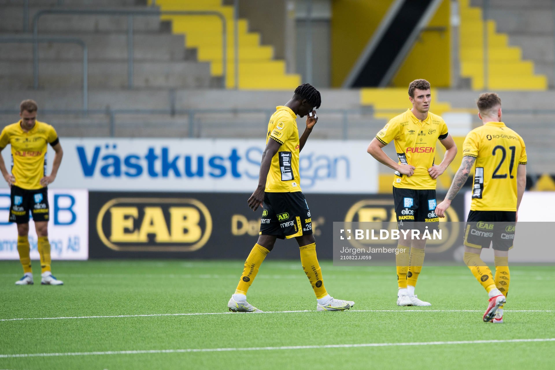 Elfsborgs spelare deppar