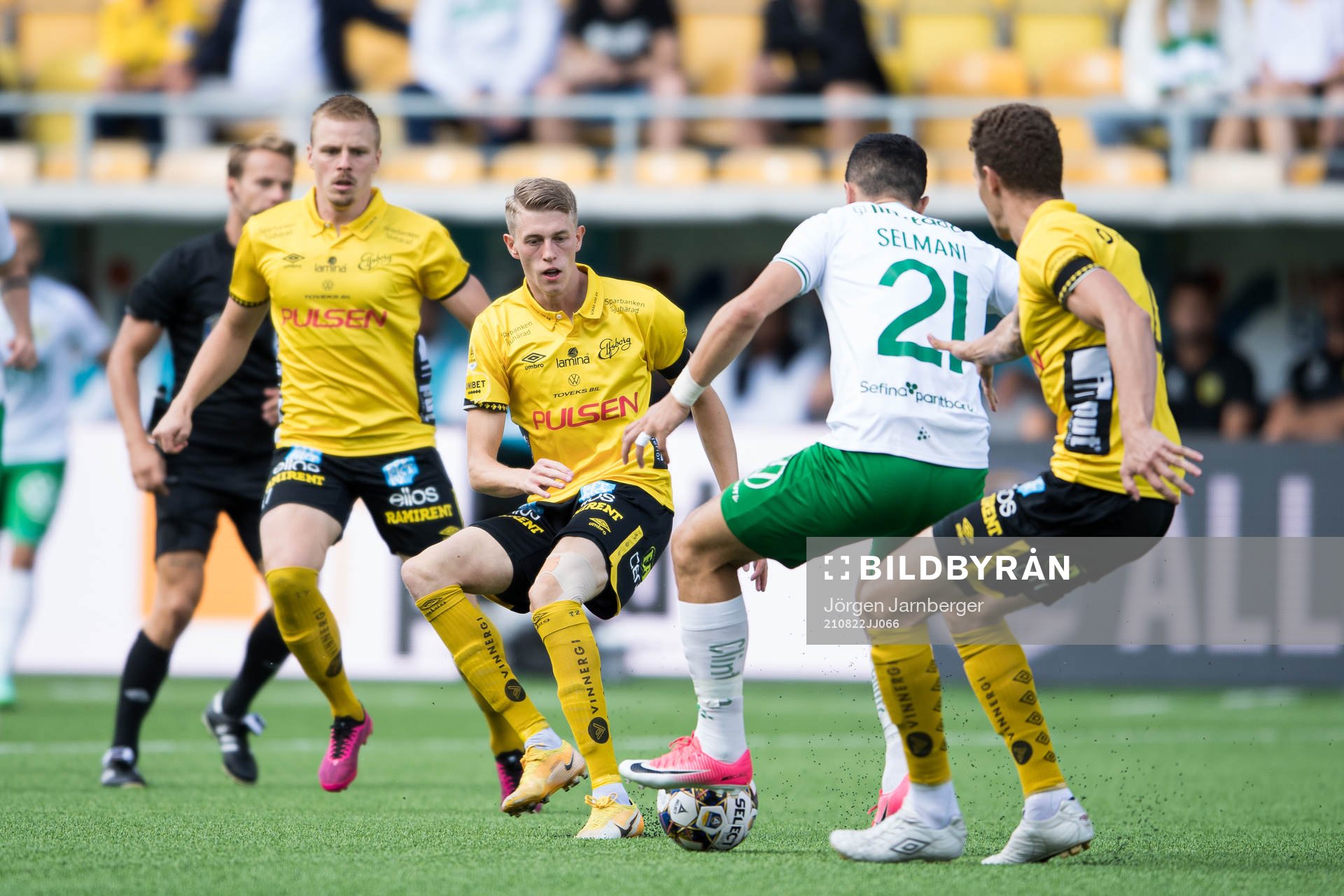 under fotbollsmatchen i Allsvenskan mellan Elfsborg och