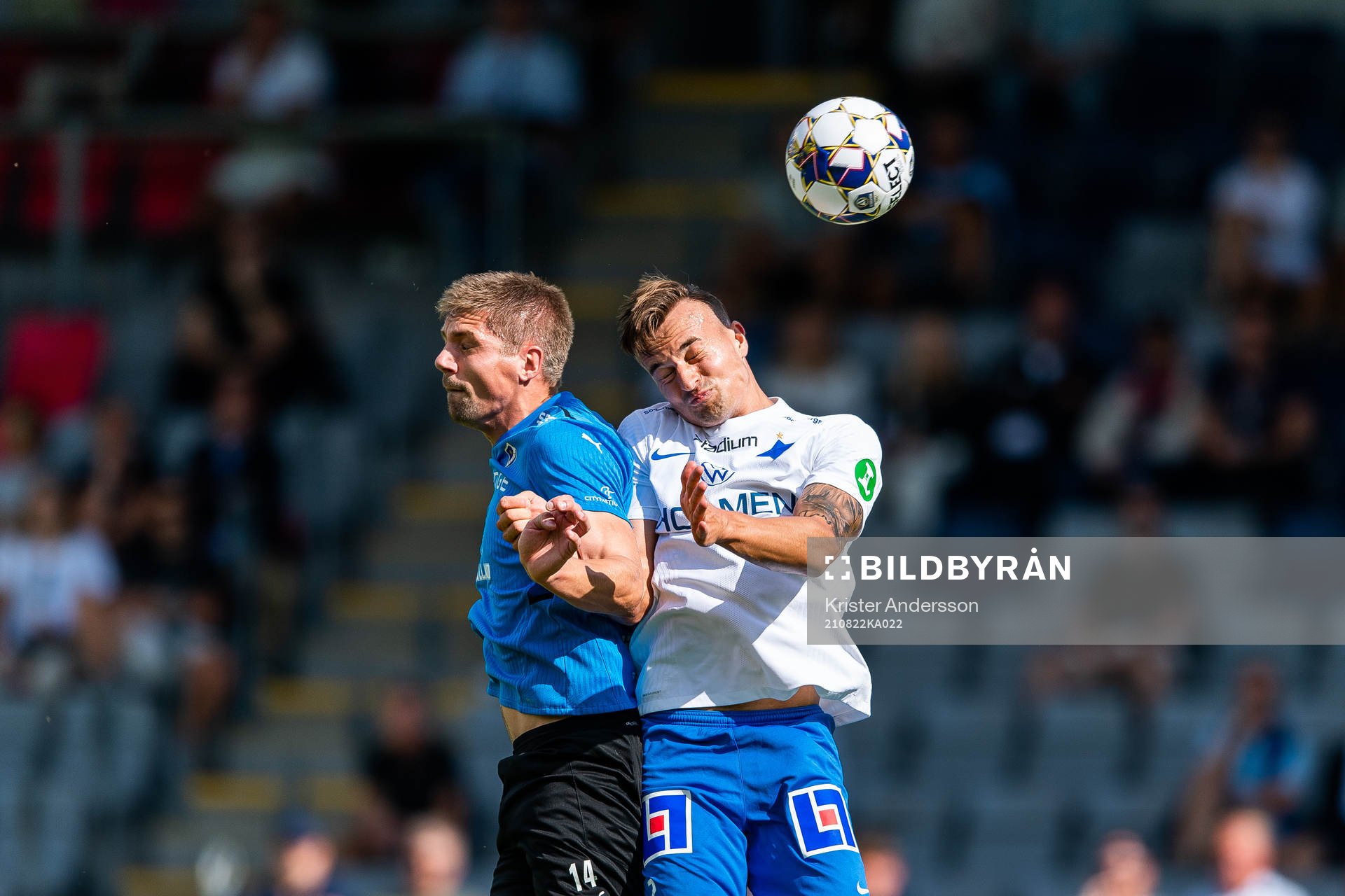 Halmstads Mikael Boman och IFK Norrköpings Henrik