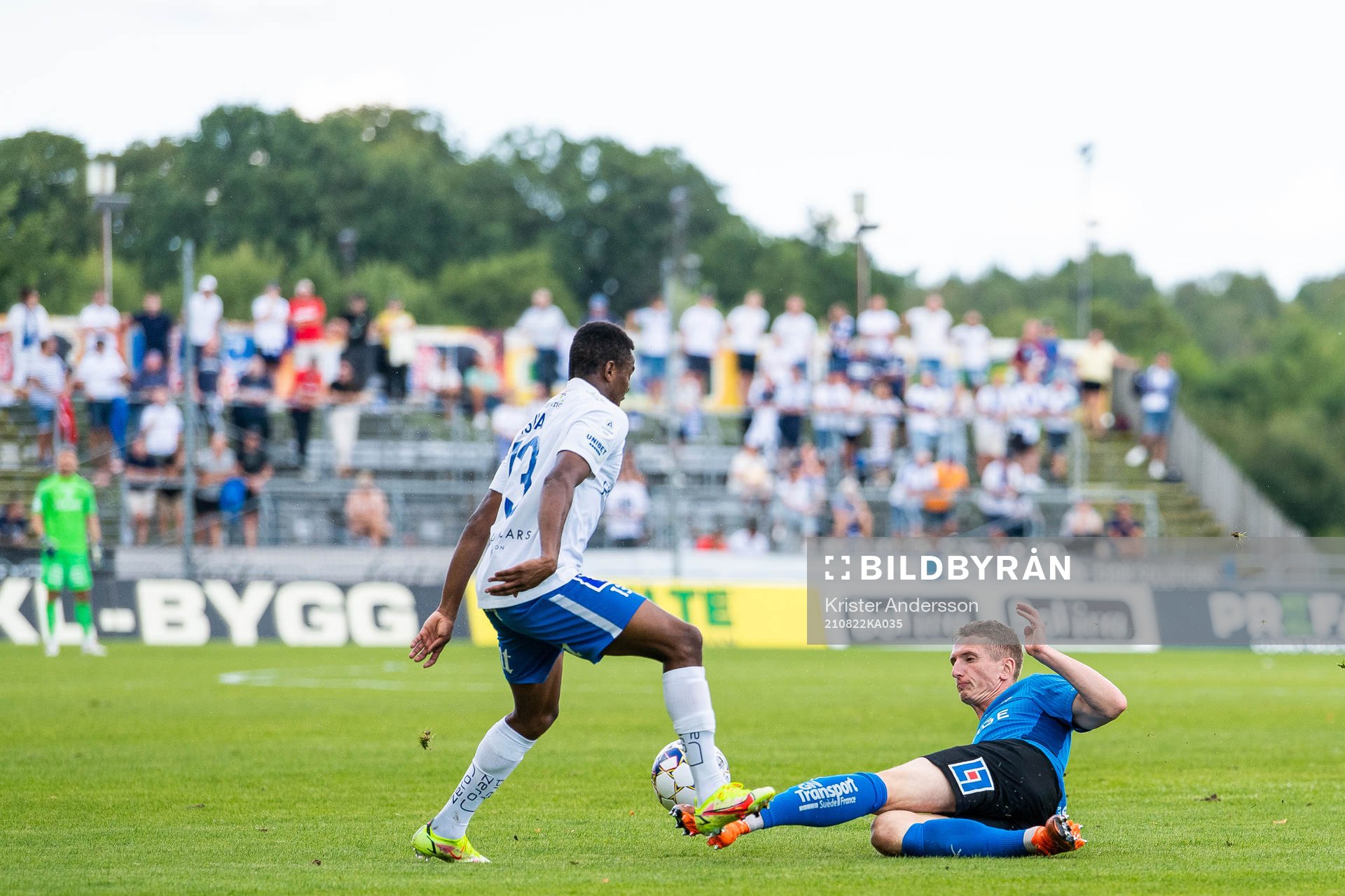 IFK Norrköpings Ishaq Abdulrazaq och Halmstads Andreas
