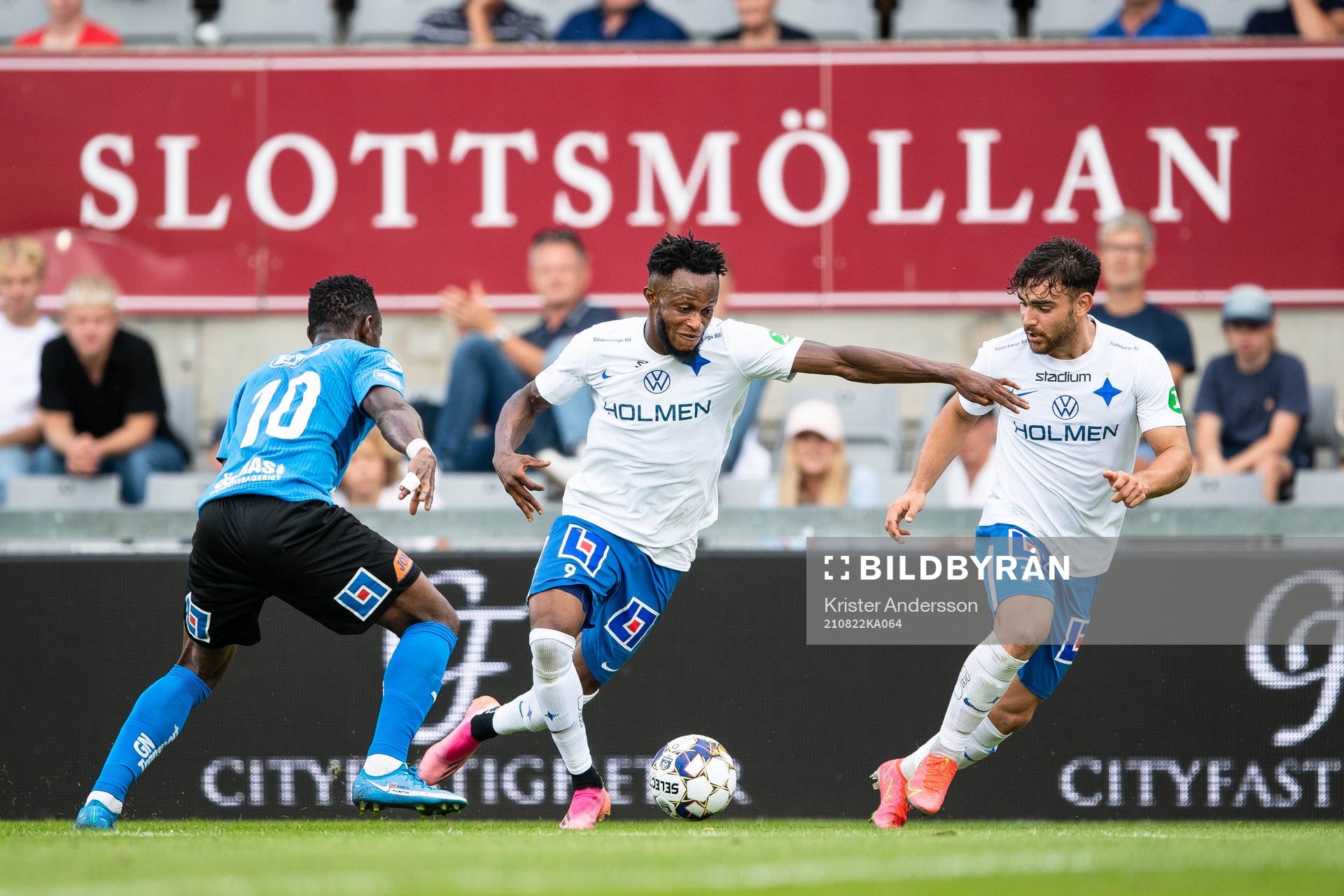 IFK Norrköpings Samuel Adegbenro och Yahav Gurfinkel