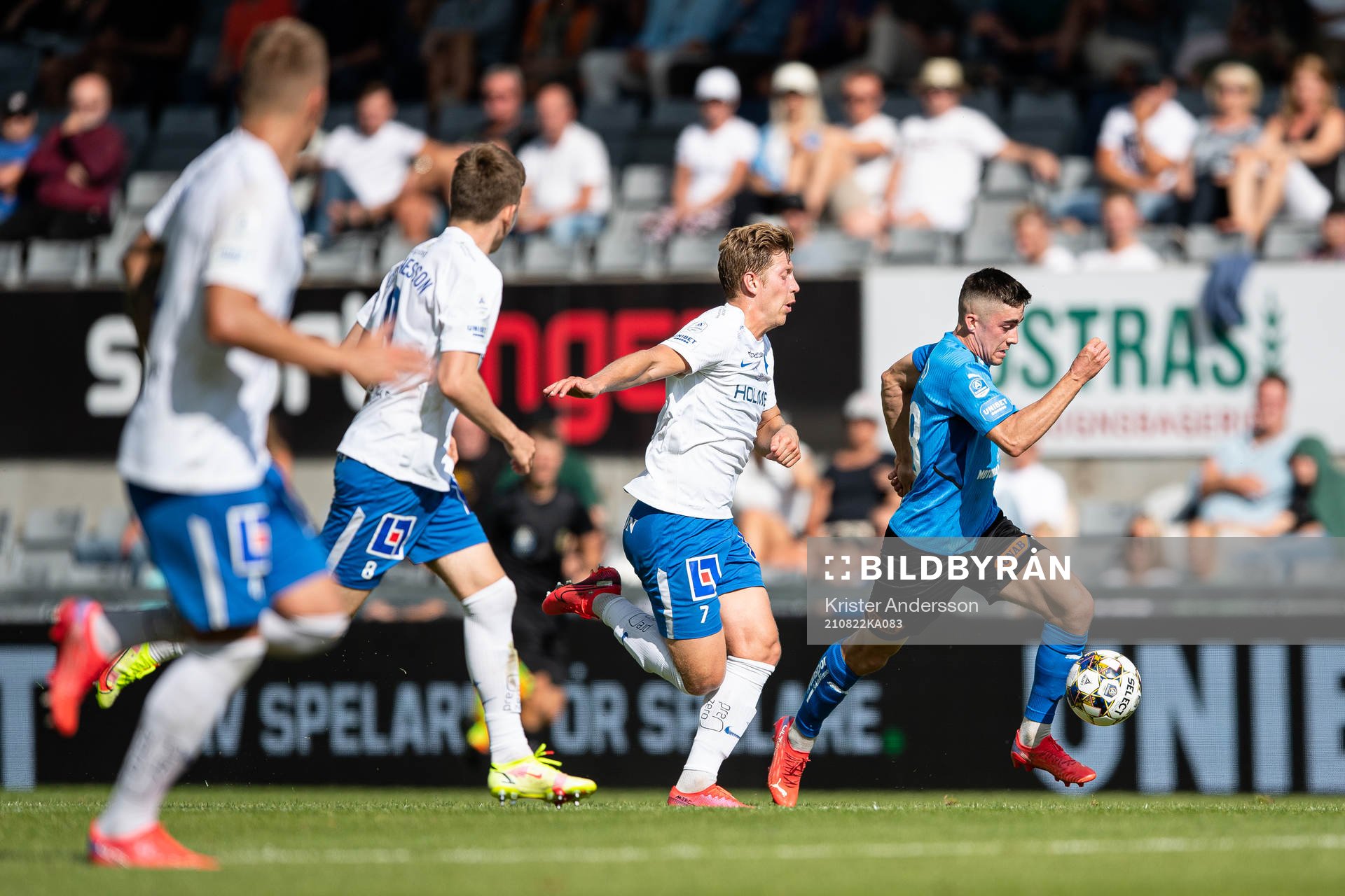 IFK Norrköpings Alexander Fransson och Halmstads Emil Tot