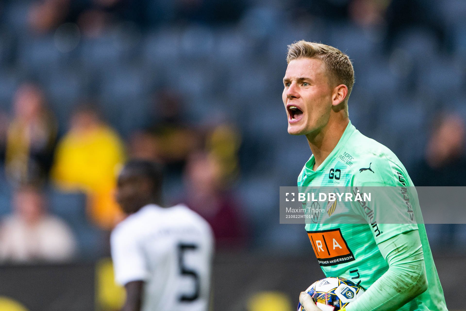 Häckens målvakt Johan Brattberg