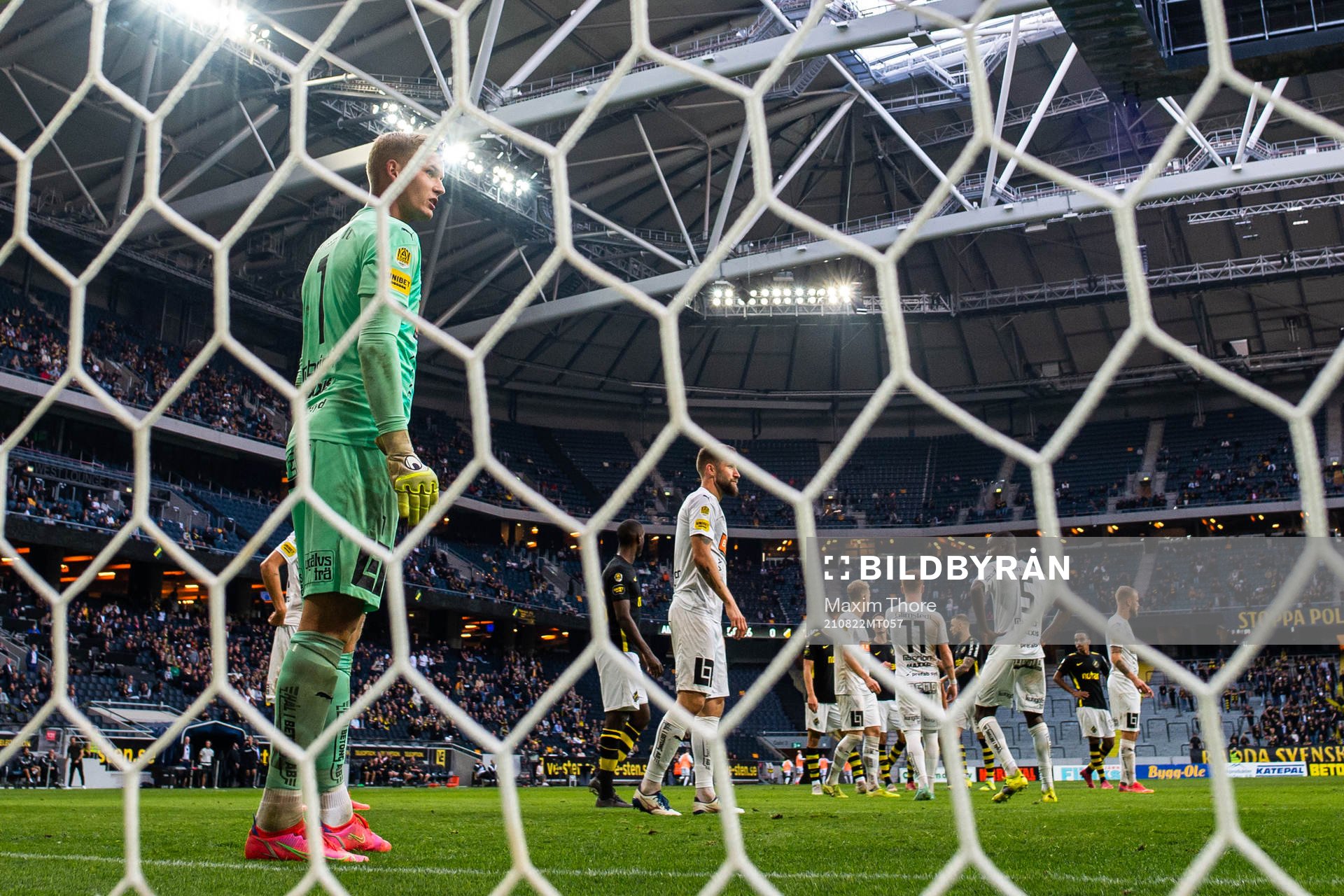 Häckens målvakt Johan Brattberg