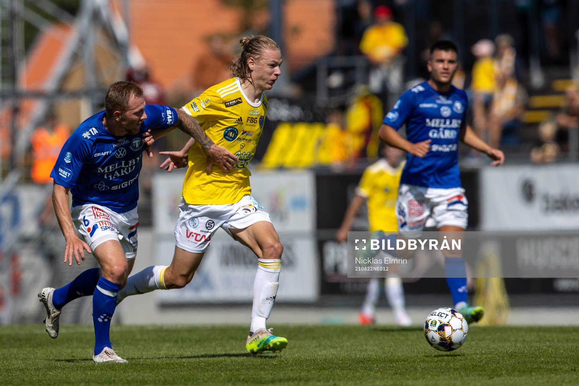 Falkenbergs Melker Nilsson mot Trelleborgs Jesper Modig