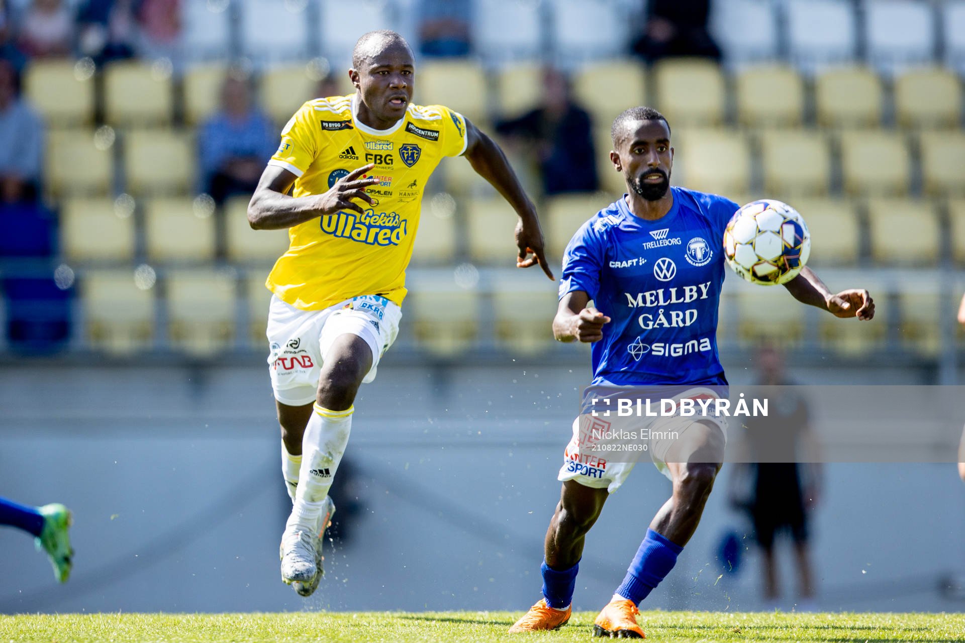 Falkenbergs Nisma Peter mot Trelleborgs Jacob Christiansen