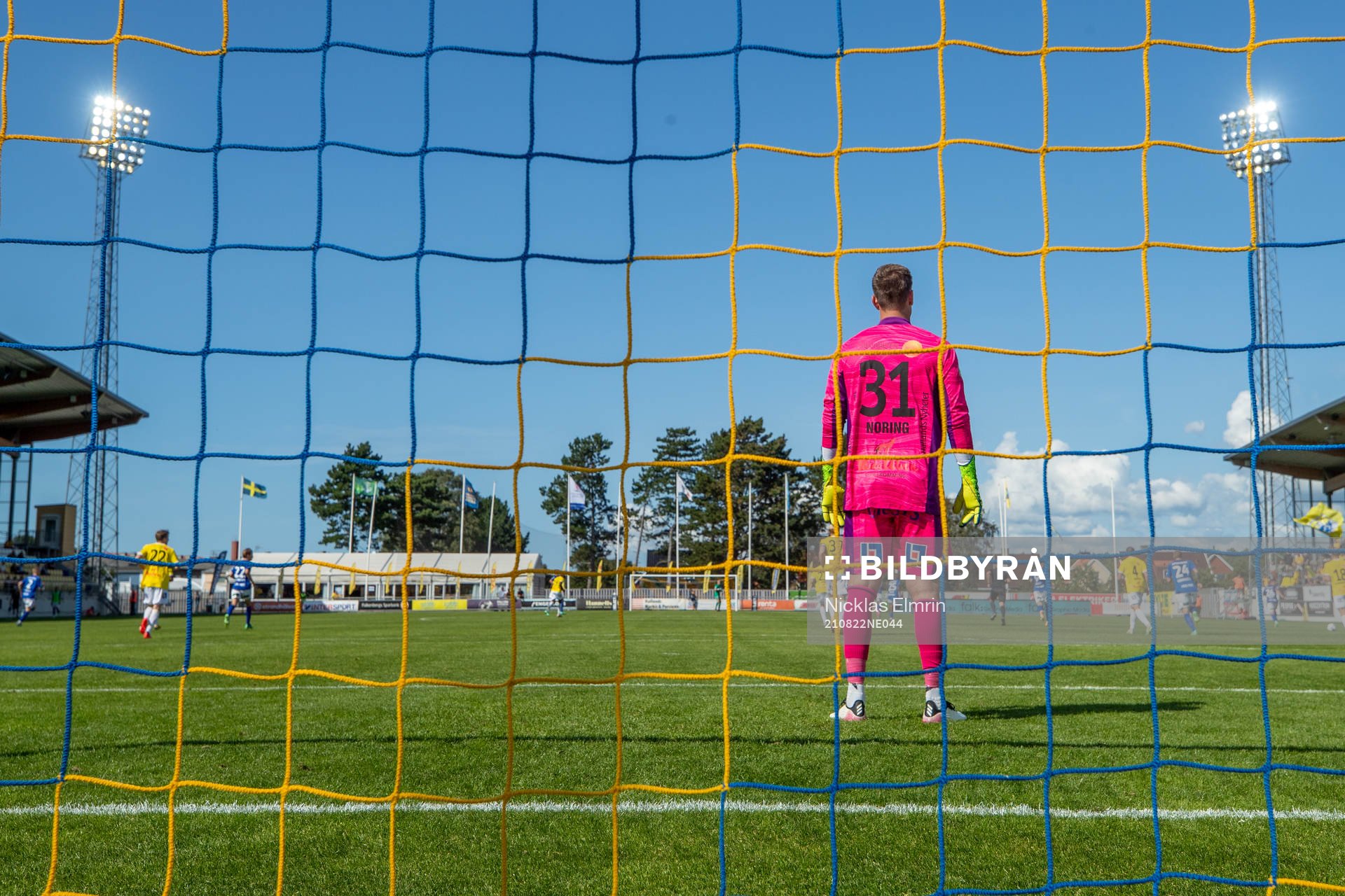 Falkenbergs målvakt målvakt Viktor Noring