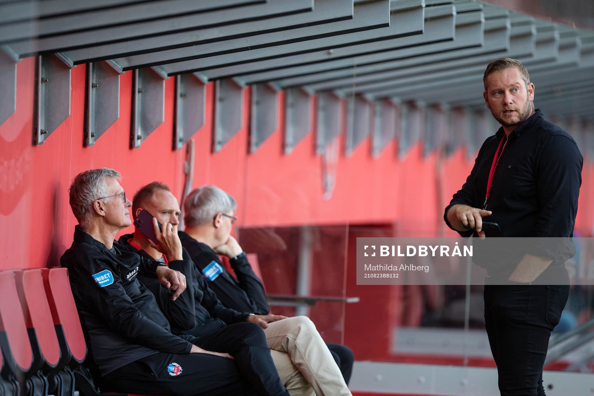 Helsingborgs sportchef Andreas Granqvist och klubbdirektör