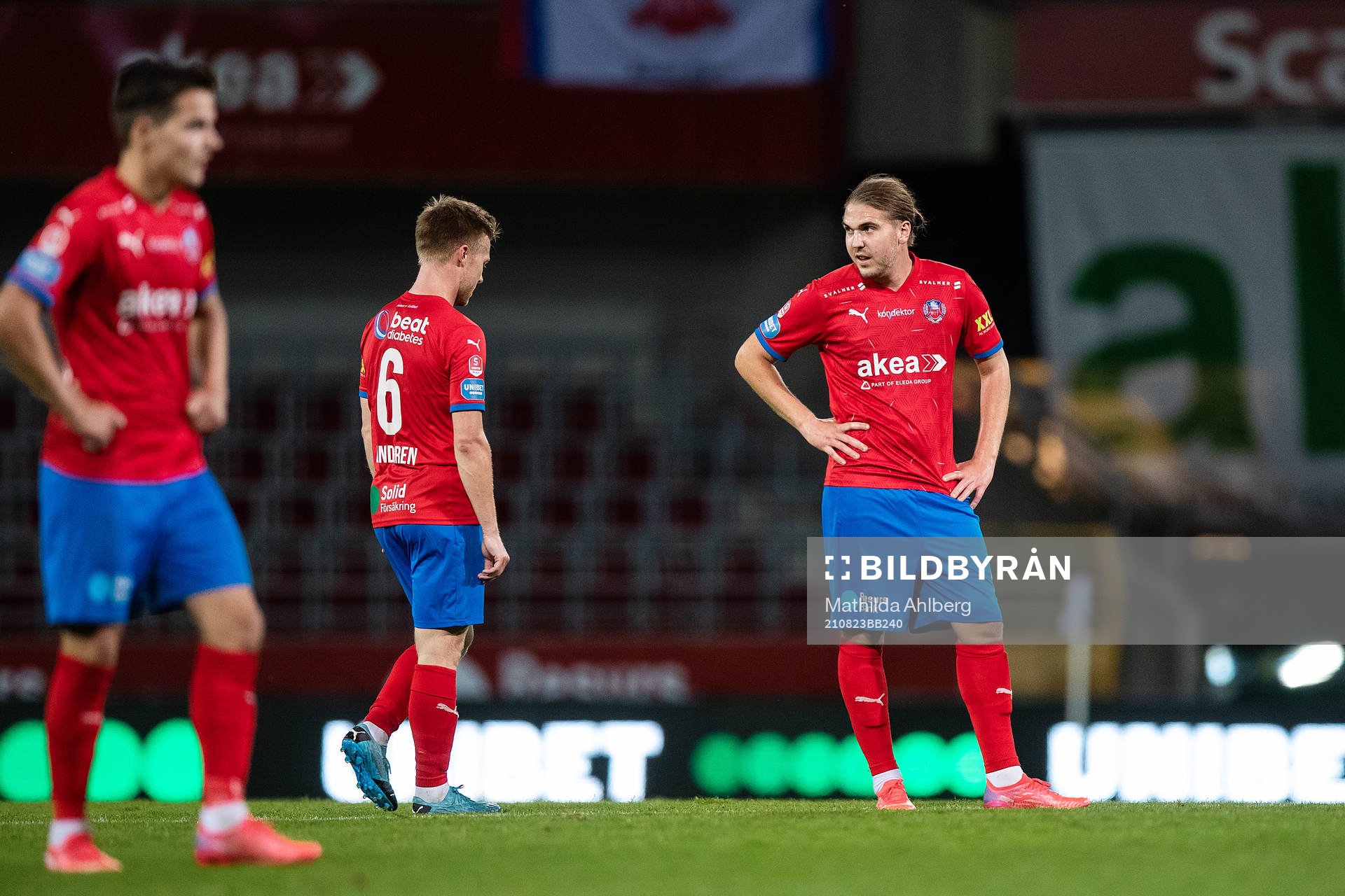 Helsingborgs Charlie Weberg deppar