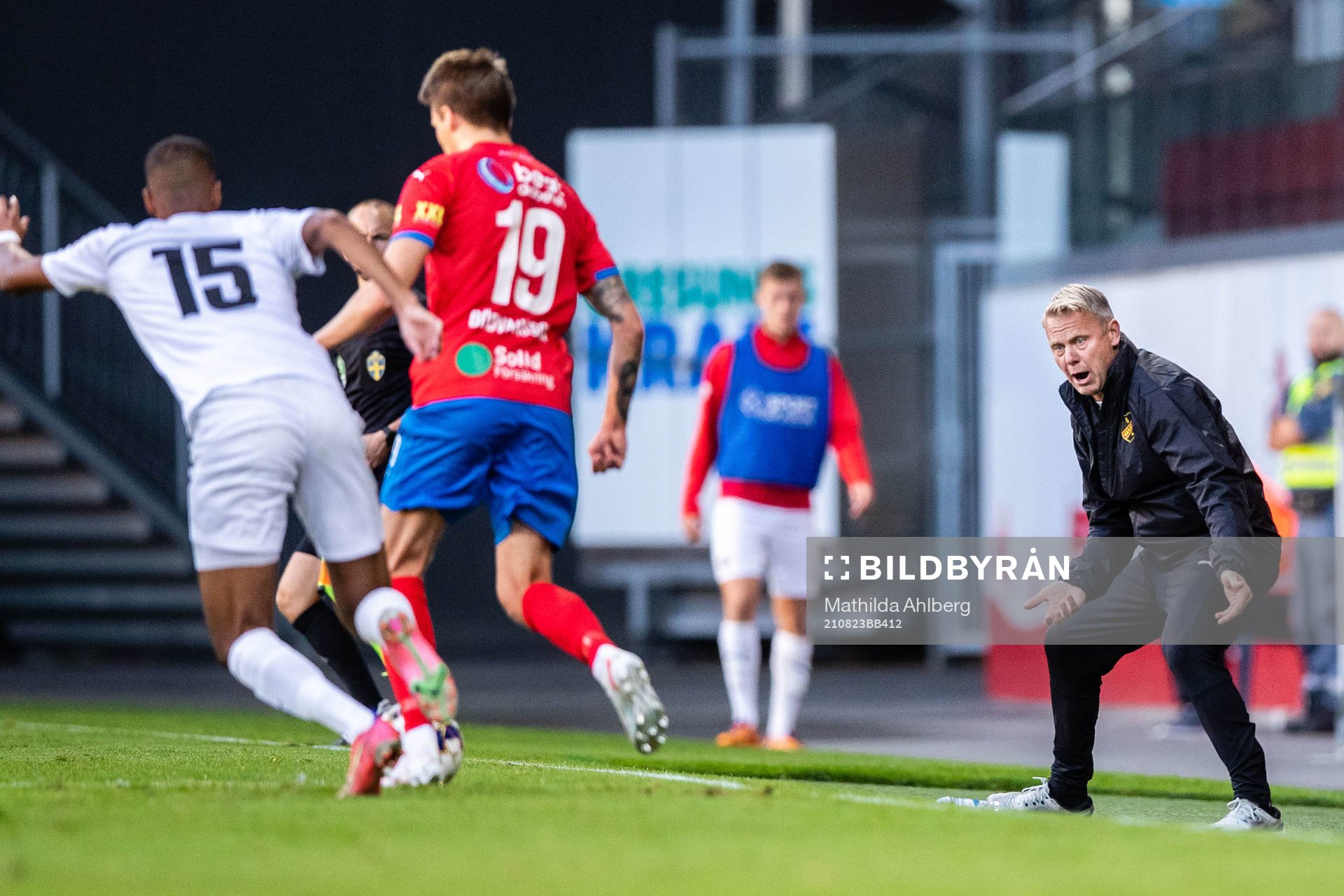Vasalunds tränare Roberth Björknesjö