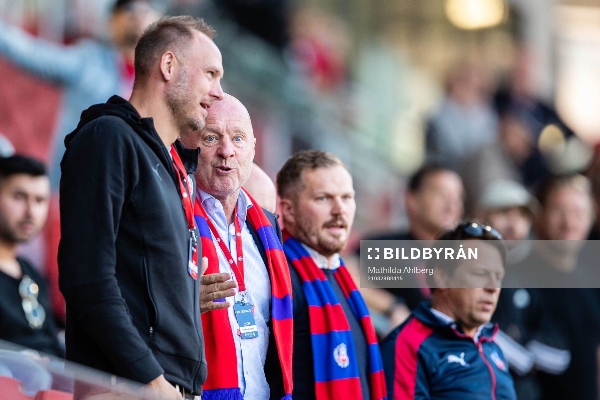 Helsingborgs sportchef Andreas Granqvist och ordförande