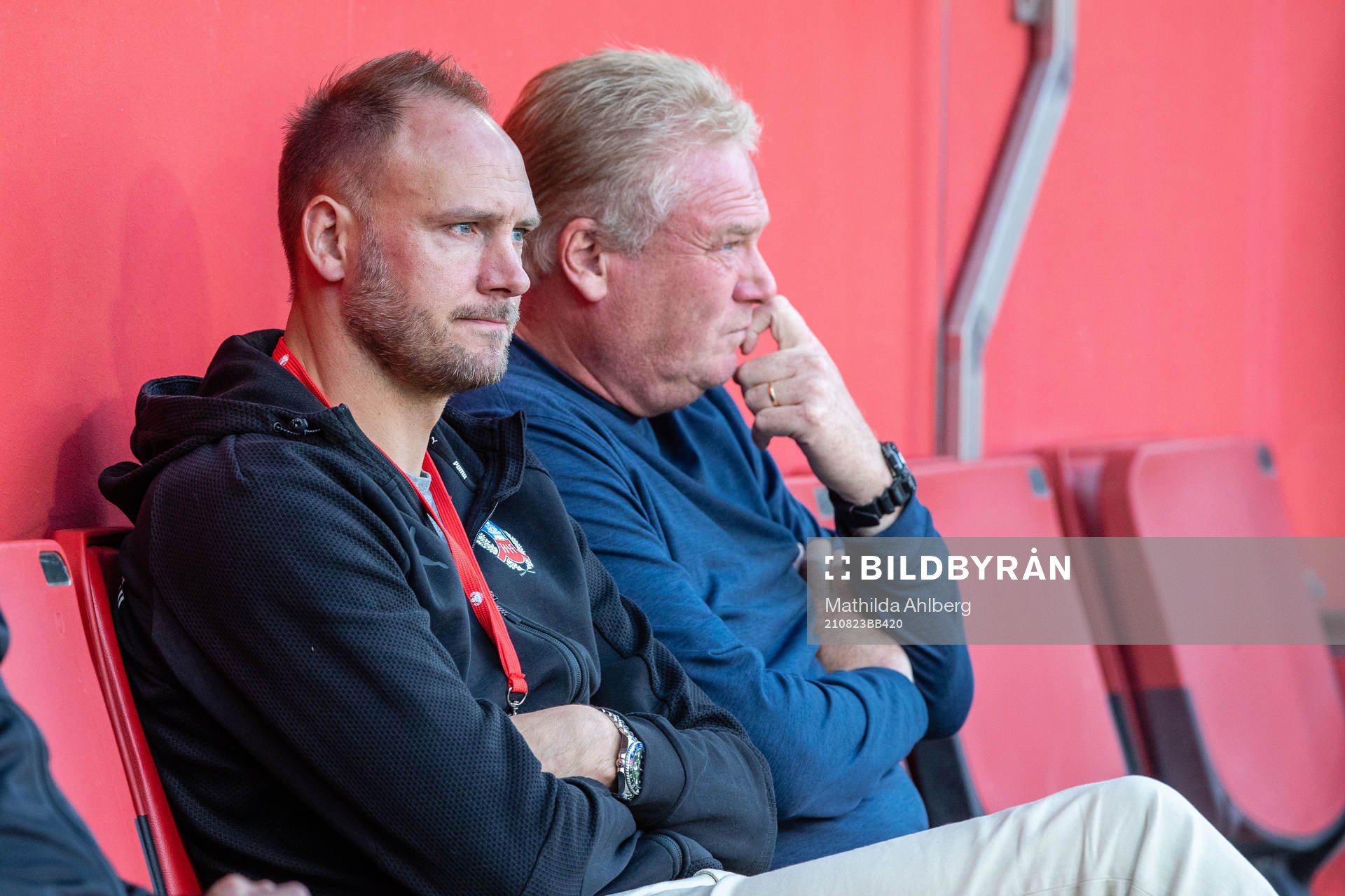 Helsingborgs sportchef Andreas Granqvist och tränare