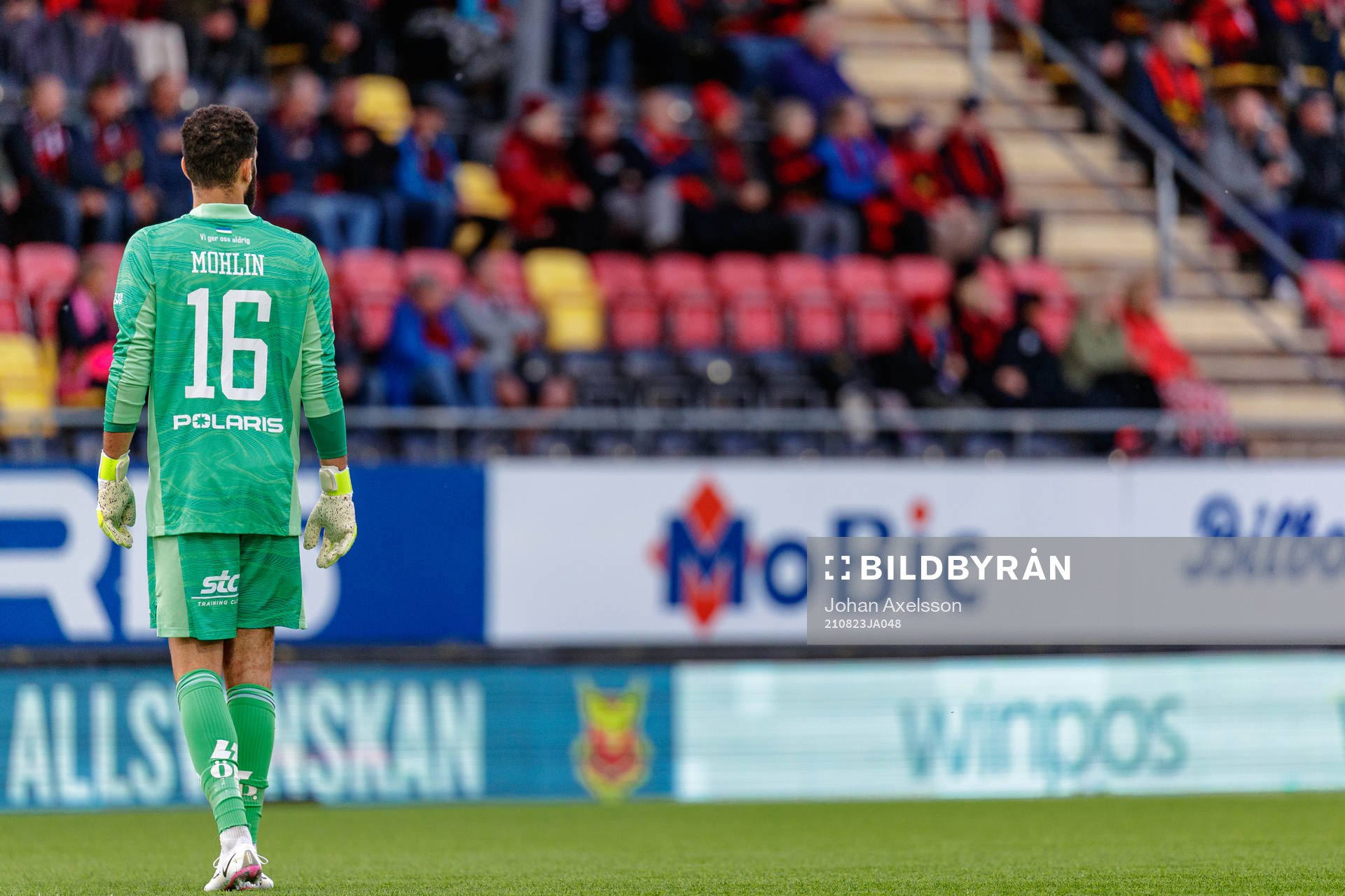 Östersunds målvakt Sixten Mohlin