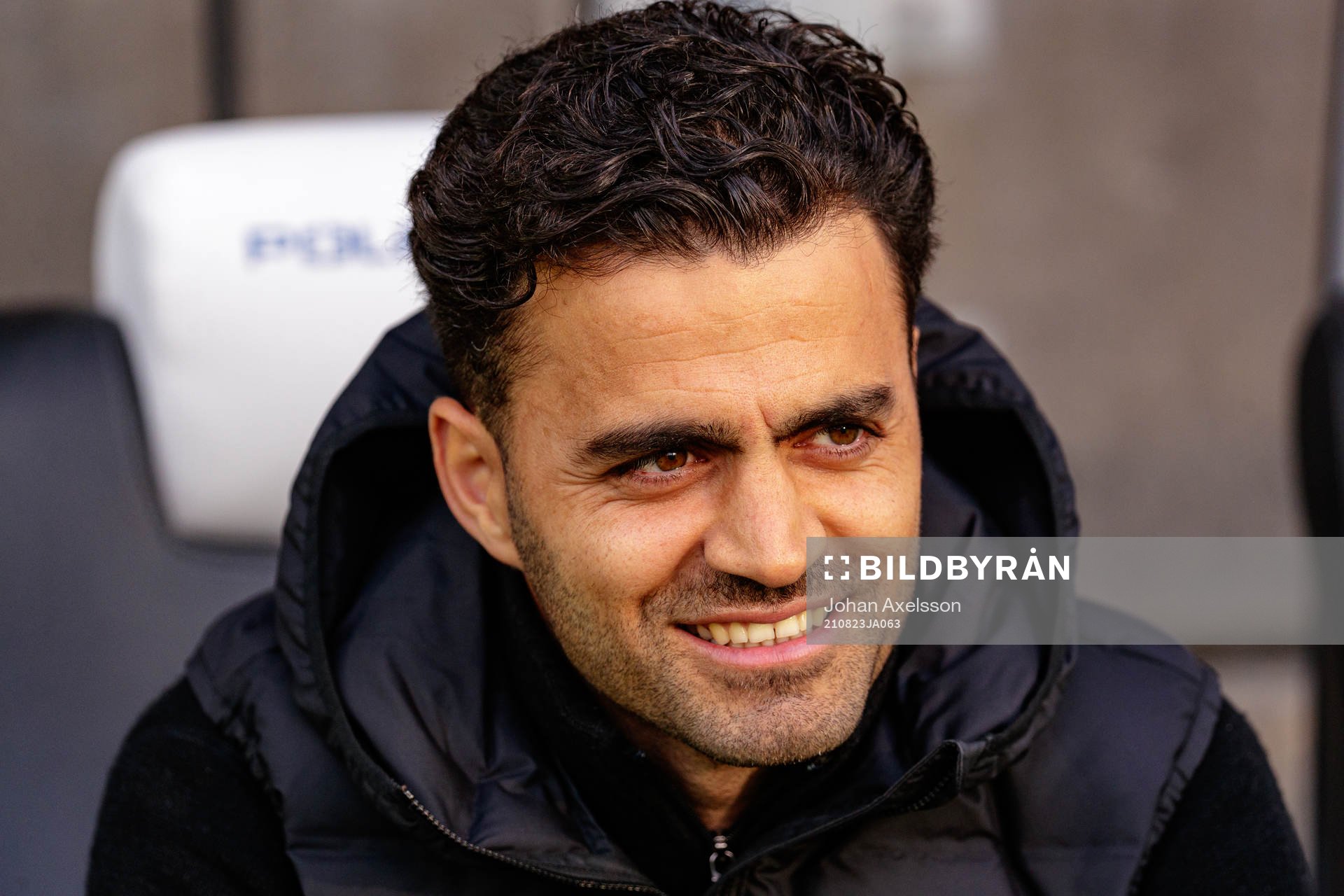 Östersunds tränare Amir Azrafshan