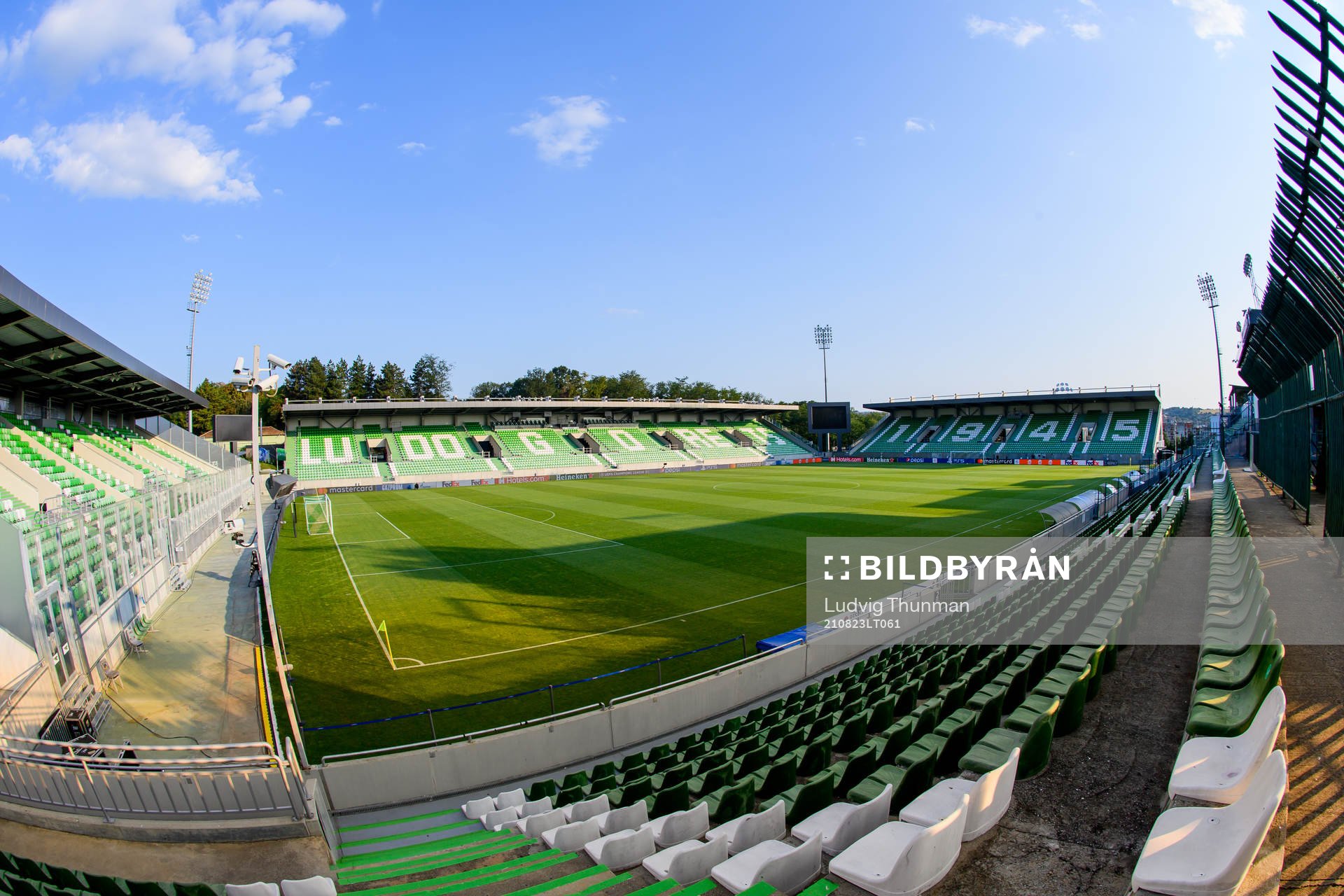 General view of Ludogorets Arena