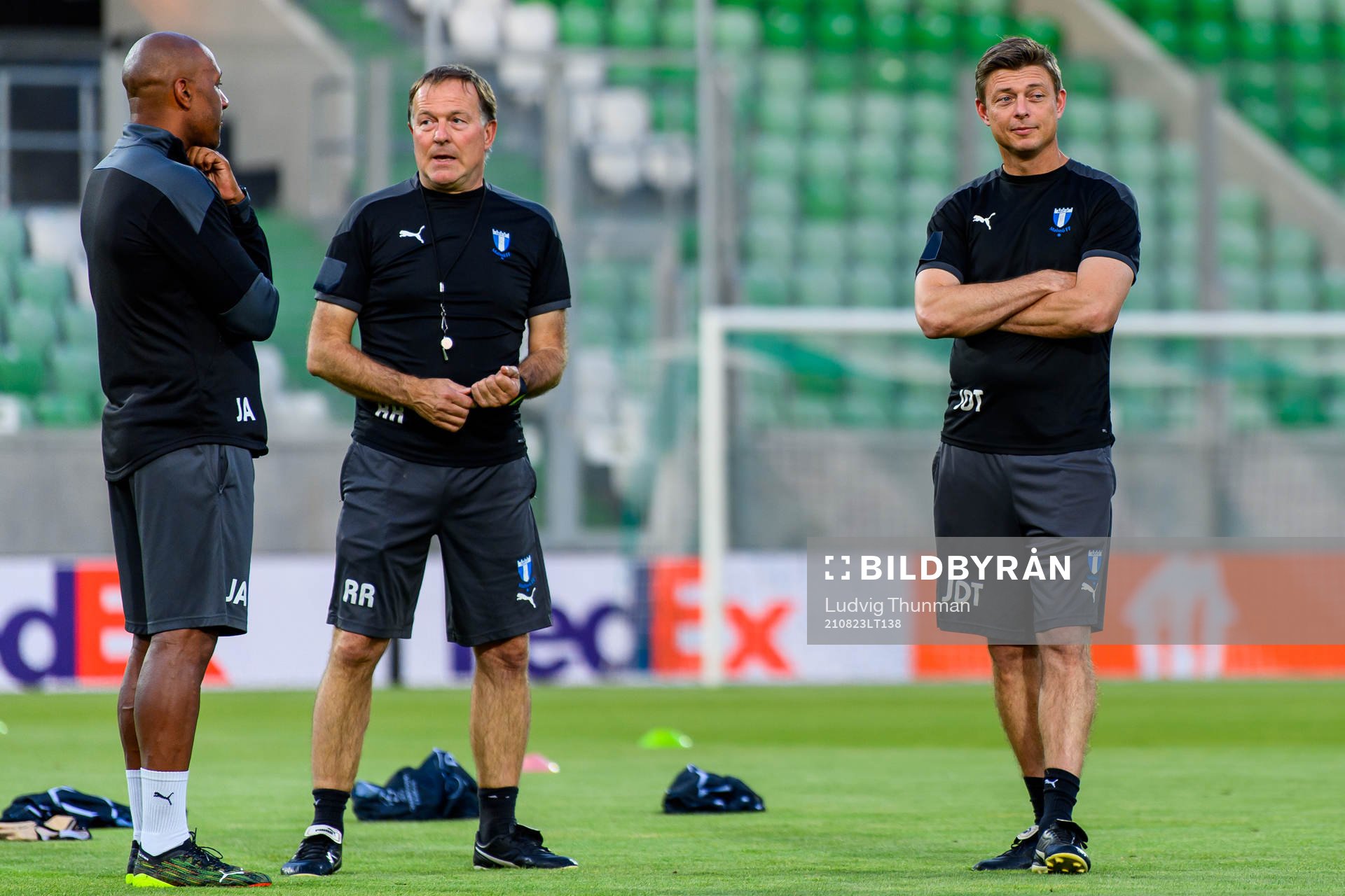 Jeffrey Aubynn, assistant coach, Remy Reijnierse, assistant