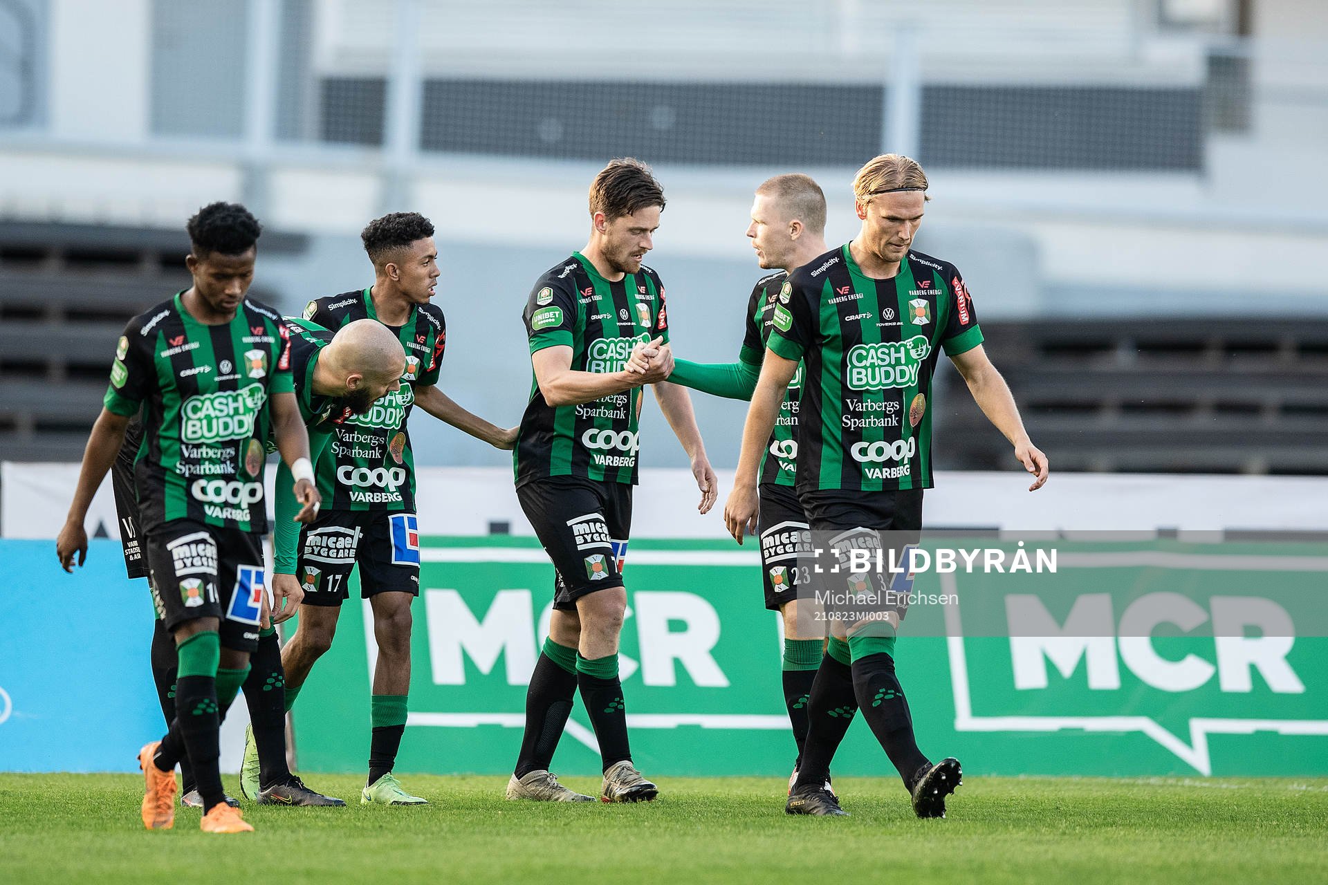 Varbergs Robin Tranberg jublar