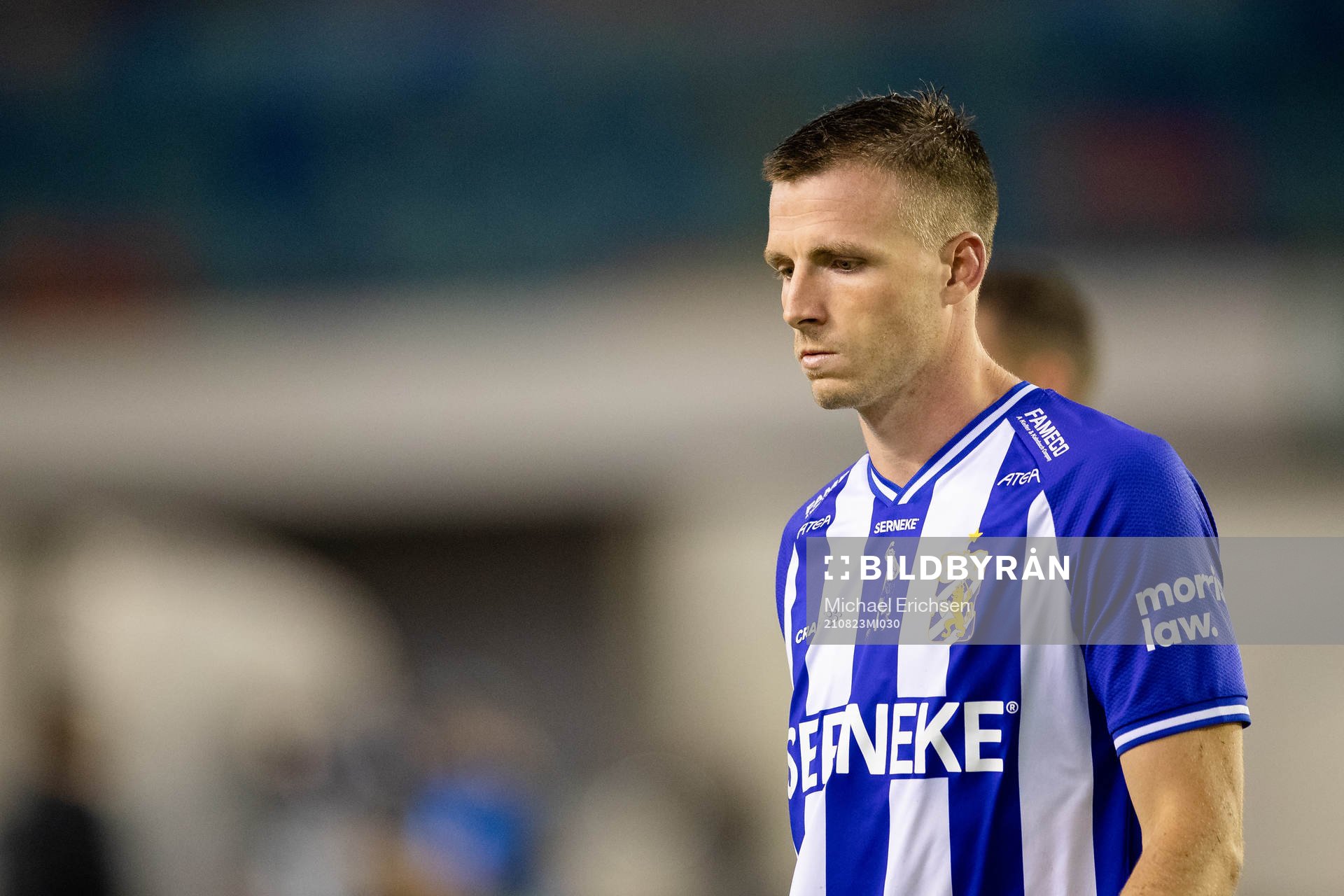IFK Göteborgs Calle Johansson deppar