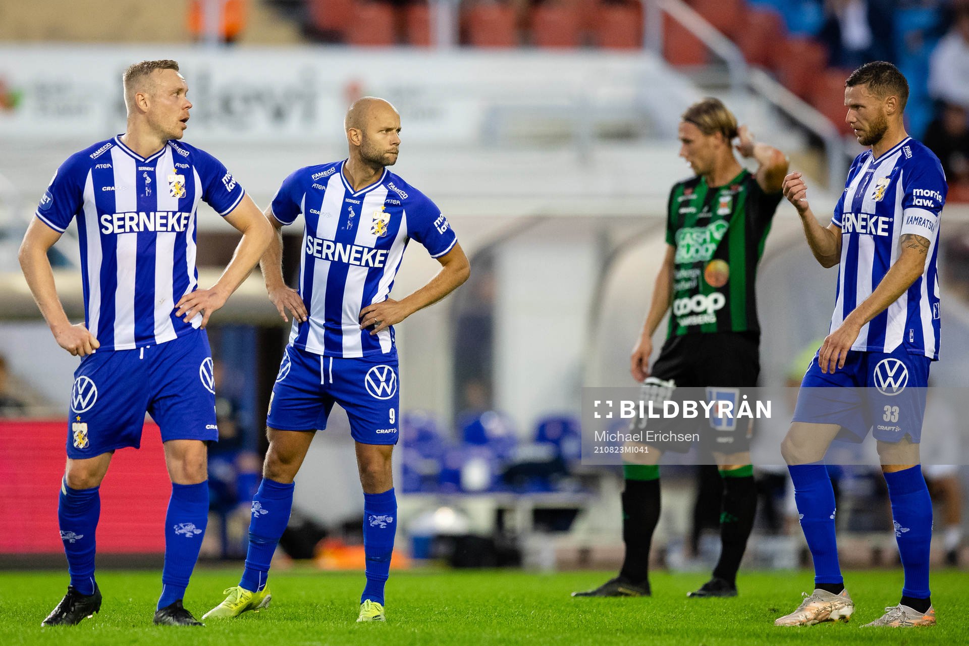 IFK Göteborgs Kolbeinn Sigthorsson, Robin Söder och