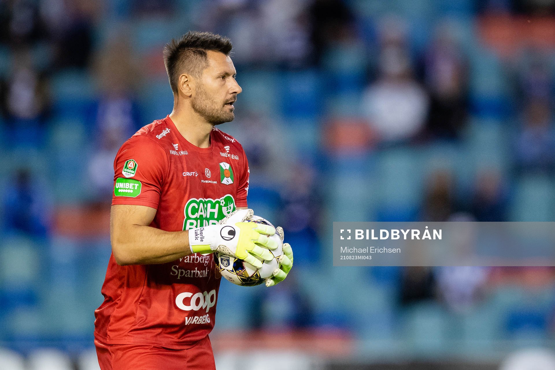 Varbergs målvakt Stojan Lukic