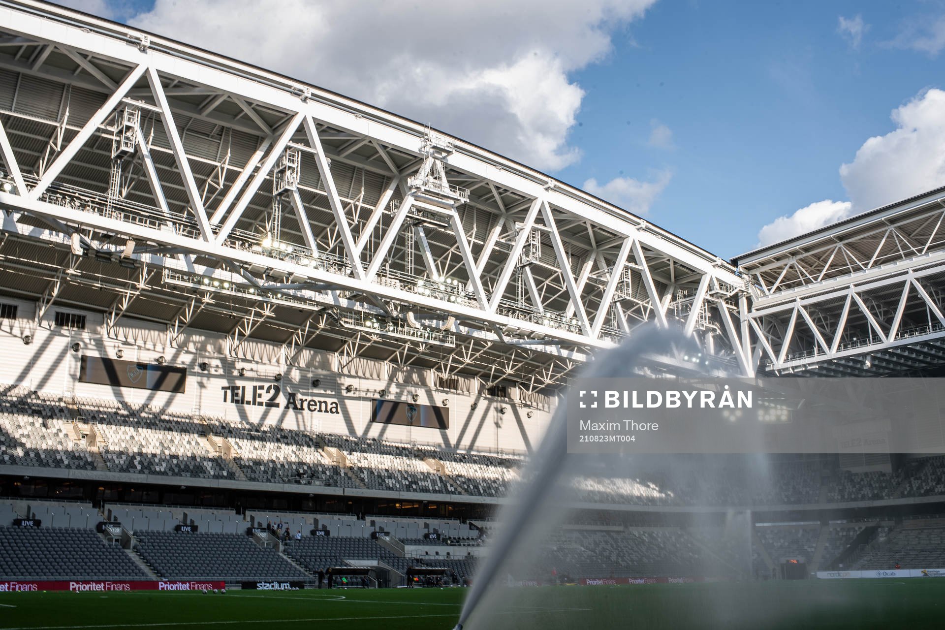 Interiör av Tele2 Arena